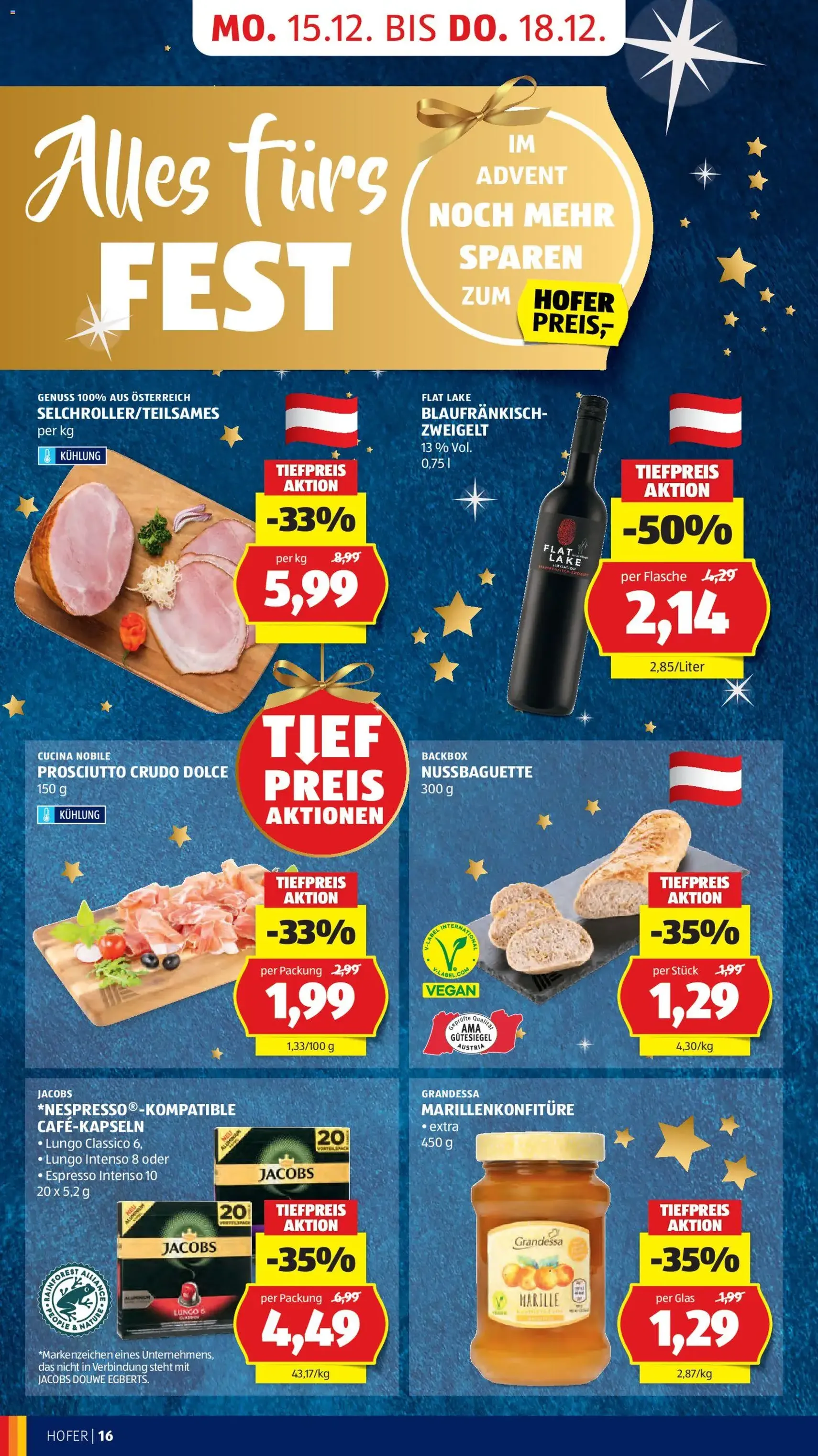 Hofer Flugblatt - Gültiger Prospekt ab 12.12.2025, Seite 24 von insgesamt 53