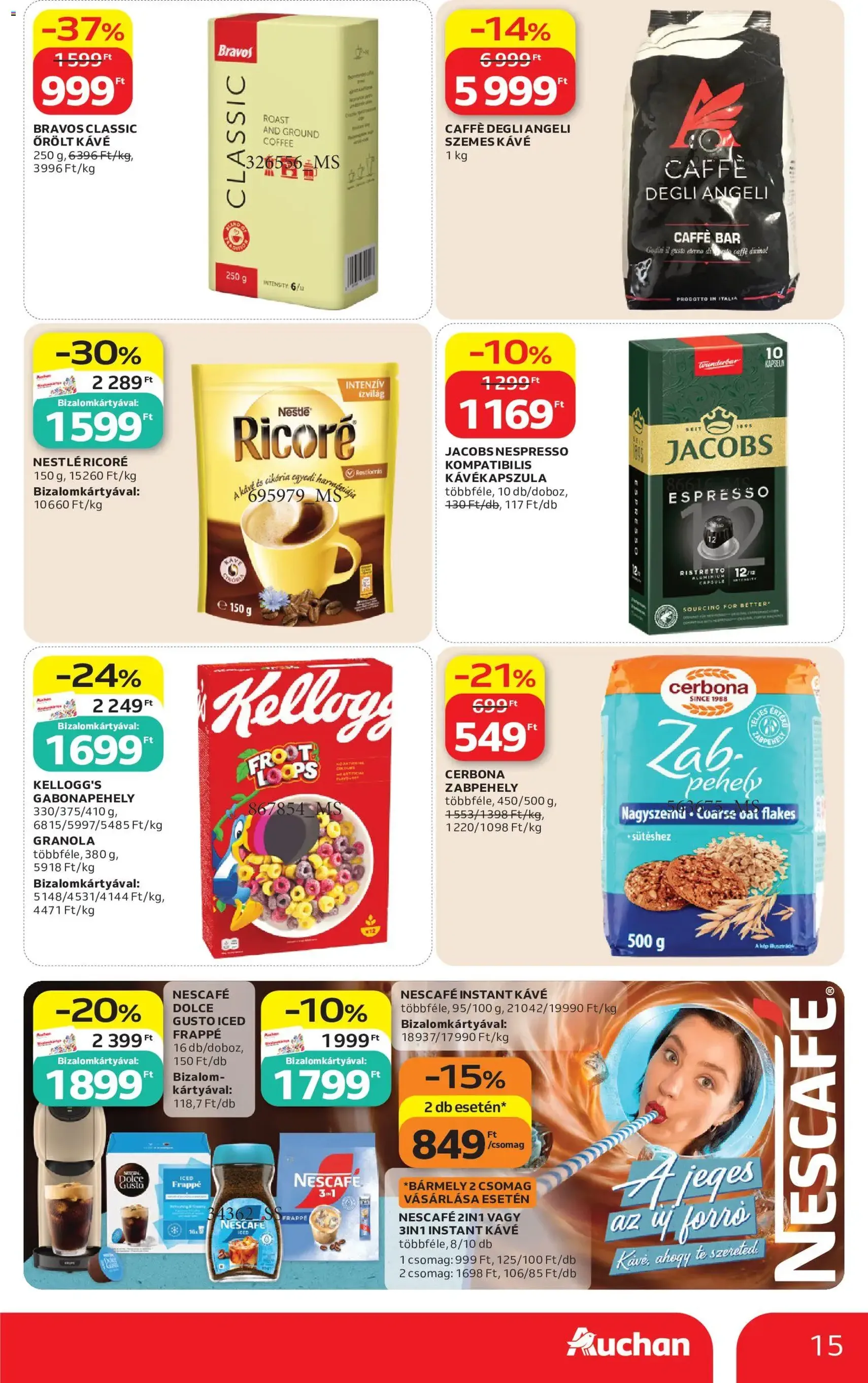 Auchan akciós újság - 2026.06.25. érvényes szórólap 15 oldal 38 oldalból