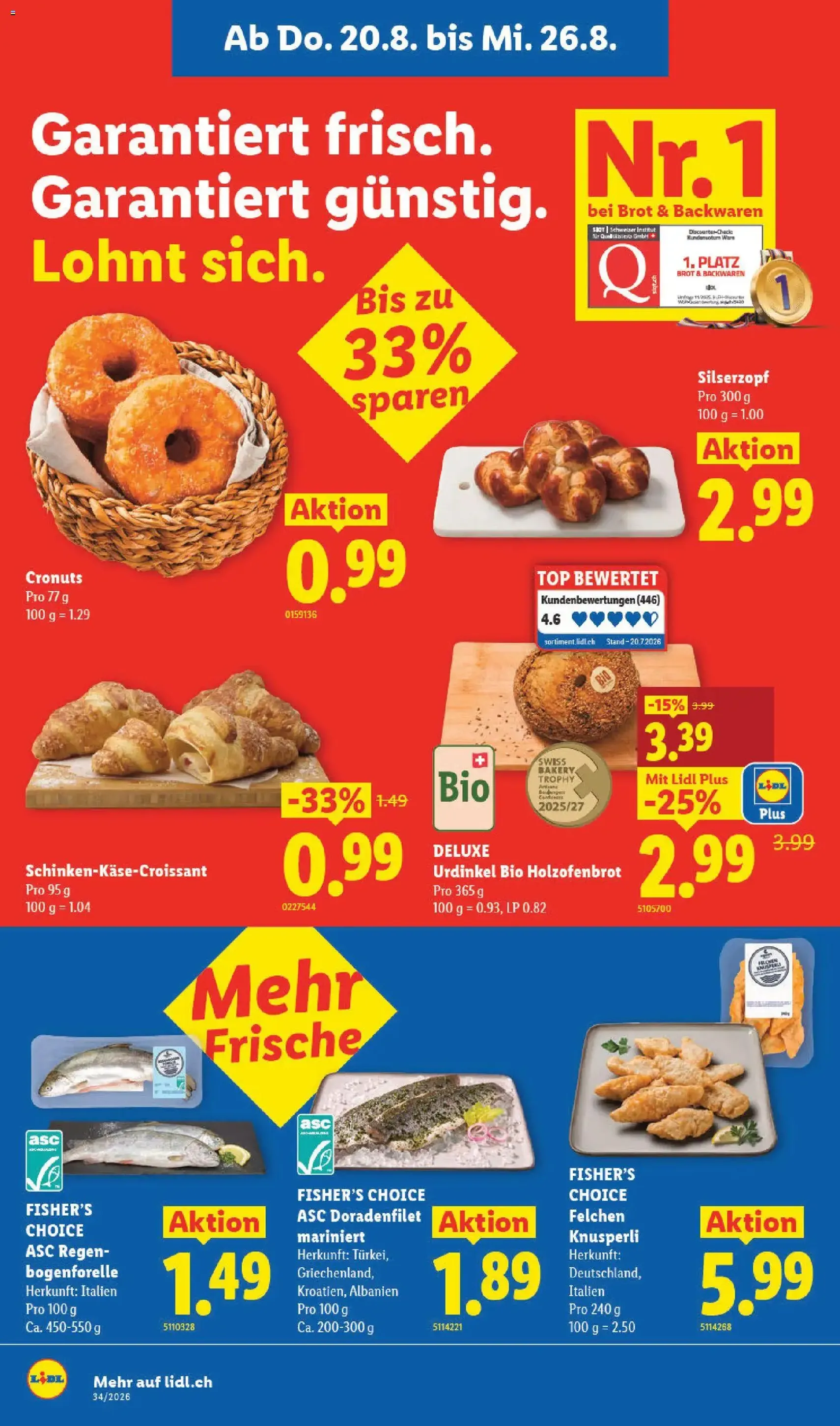 Lidl aktionen - Gültiger Prospekt ab 20.08.2026, Seite 14 von insgesamt 38
