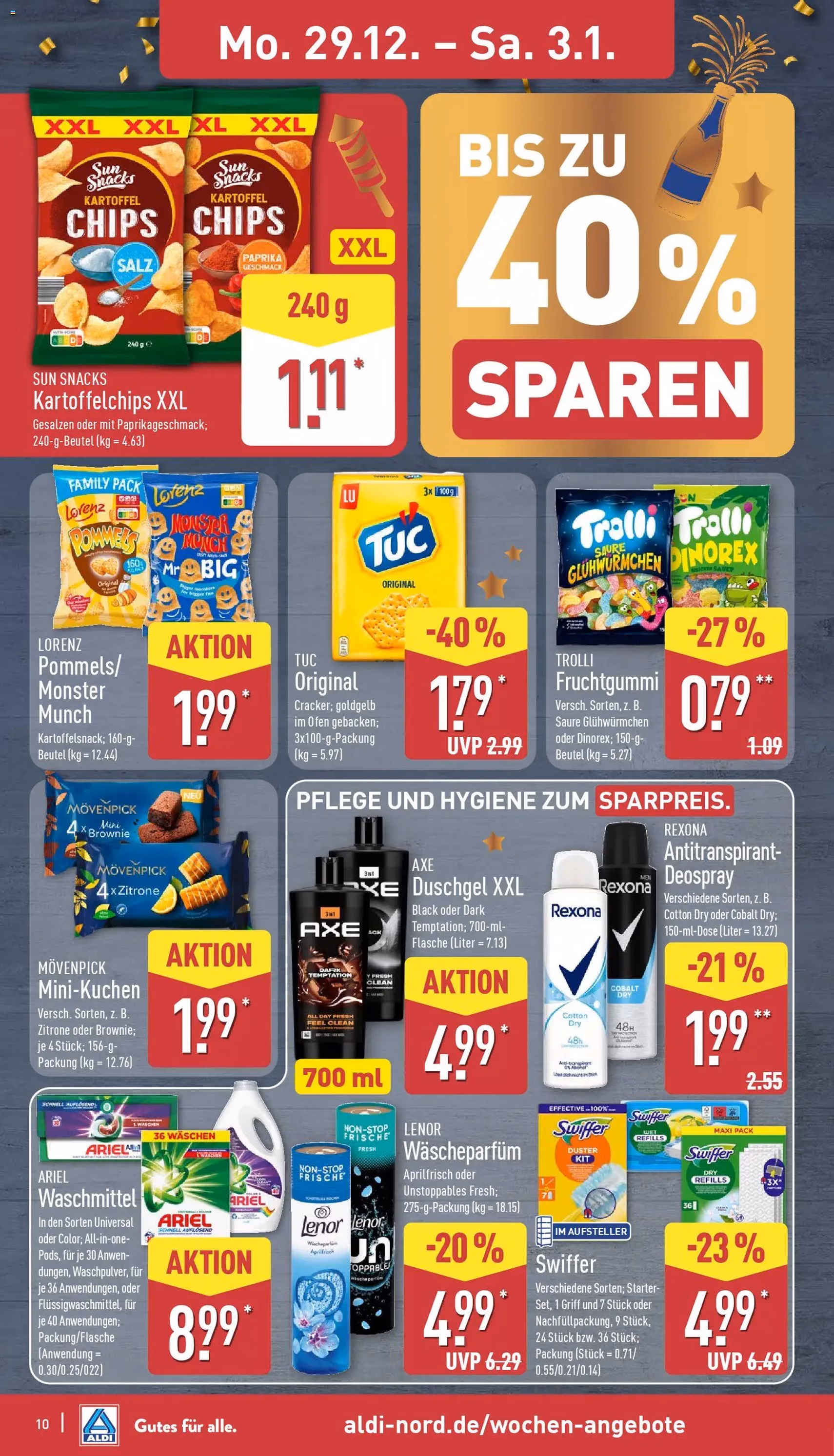 Aldi Prospekt - Gültiger Prospekt ab 29.12.2025, Seite 10 von insgesamt 32