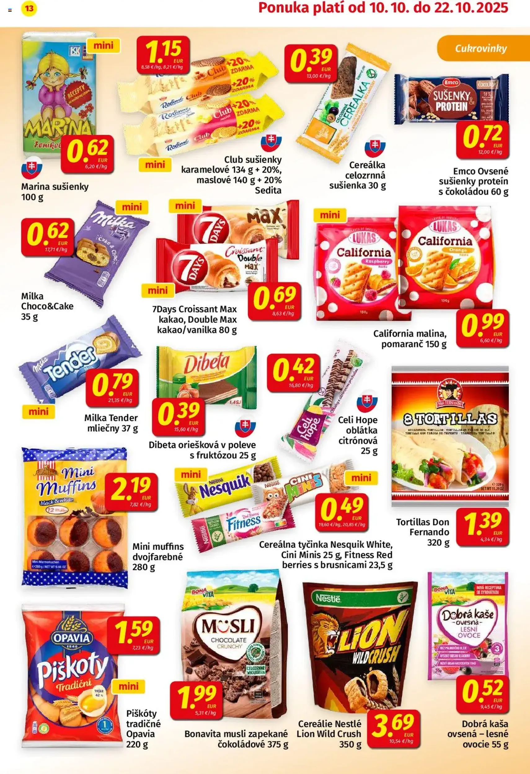 Koruna leták - platný leták od 10.10.2025 strana 13 z 24 Koruna leták - platný leták od 10.10.2025 strana 13 z 24