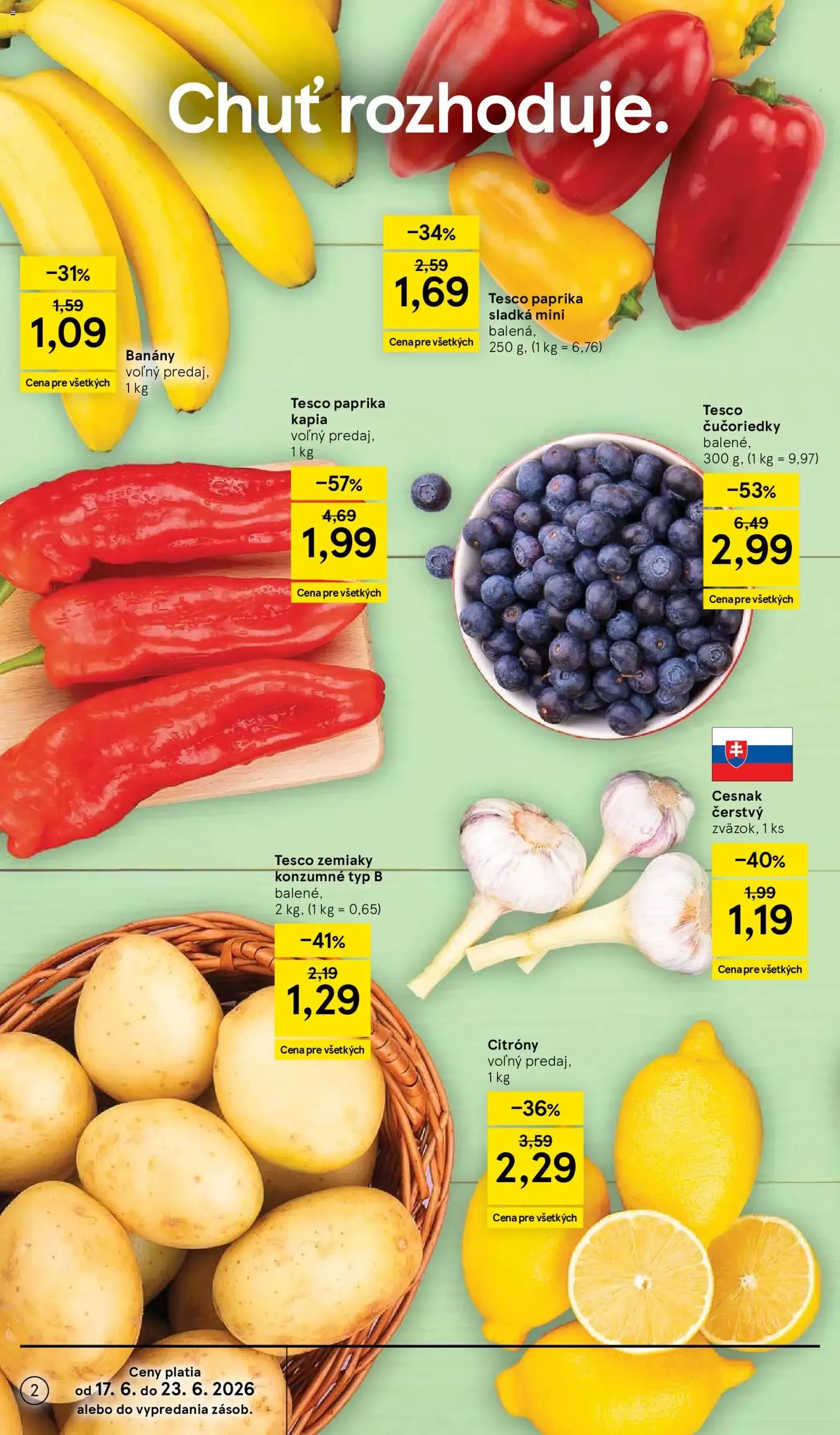 Tesco Hypermarket - leták - platný leták od 17.06.2026 strana 2 z 58