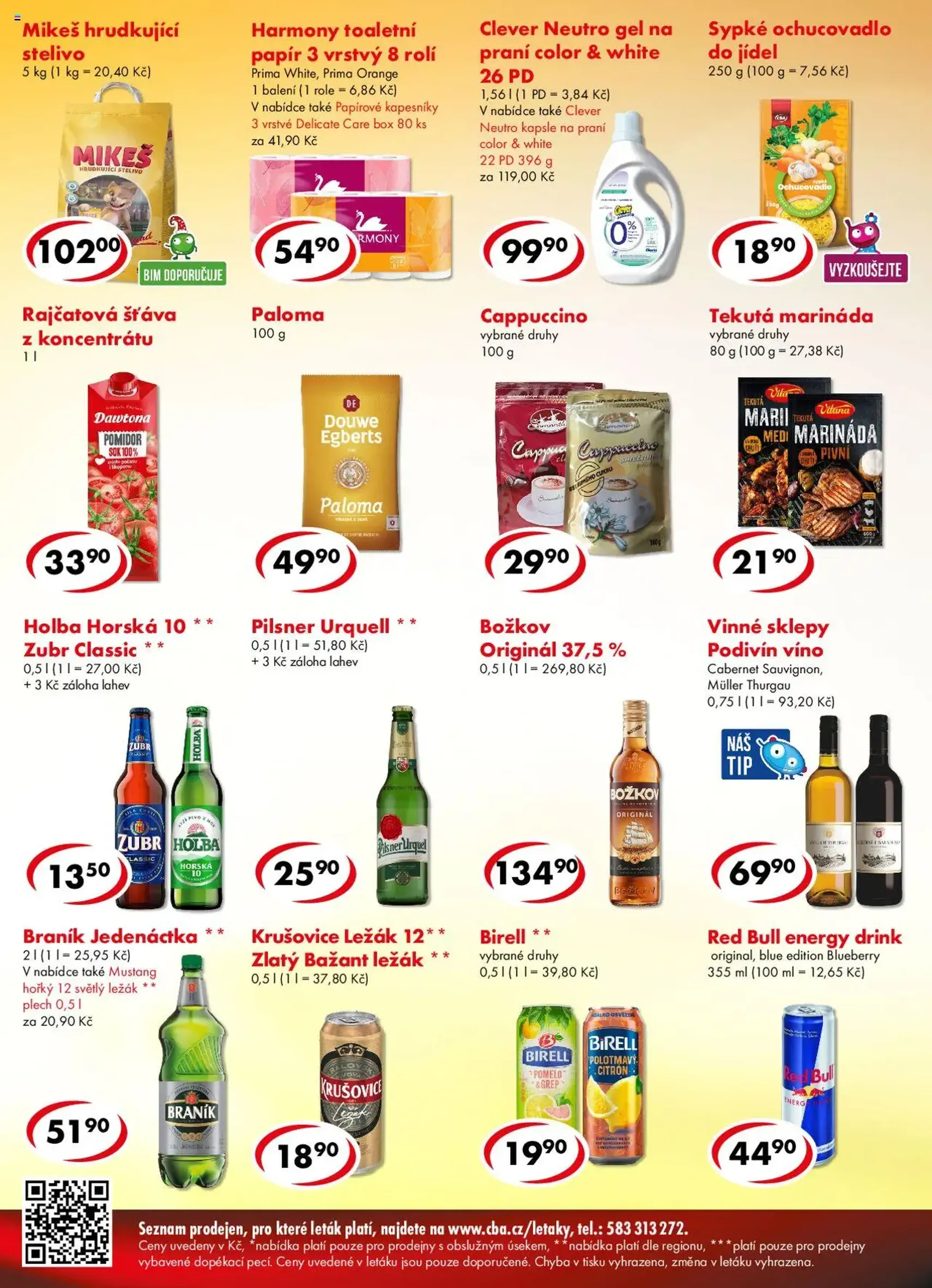 CBA leták - Premium - platný leták od 16.07.2025 strana 4 z 4