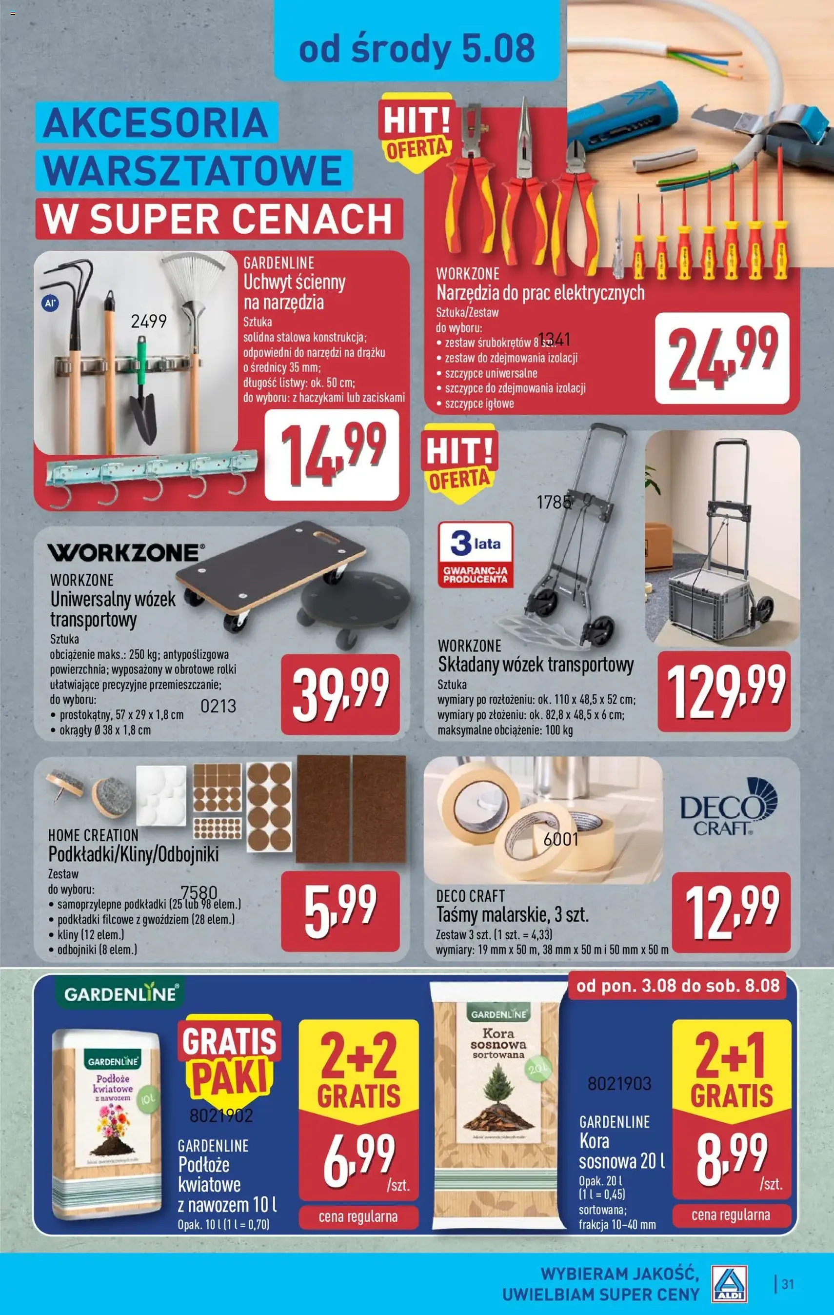 Aldi gazetka - ważny gazetka od 03.08.2026 strona 31 z 42