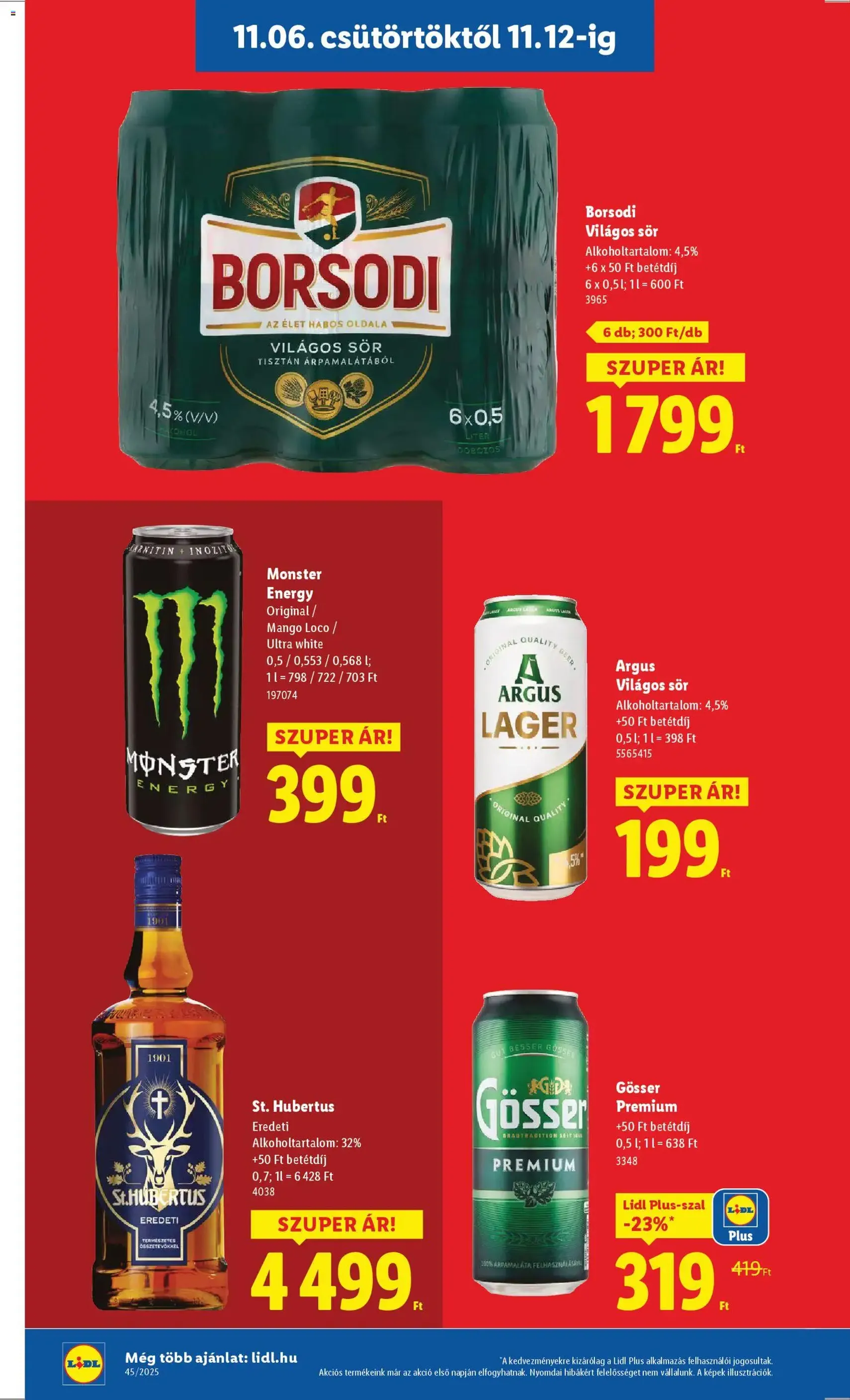 Lidl Akciós újság - 2025.11.06. érvényes szórólap 16 oldal 52 oldalból