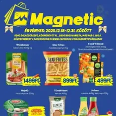 Magnetic Akciós újság - szórólap előnézete érvényes 2025.12.18. -tól