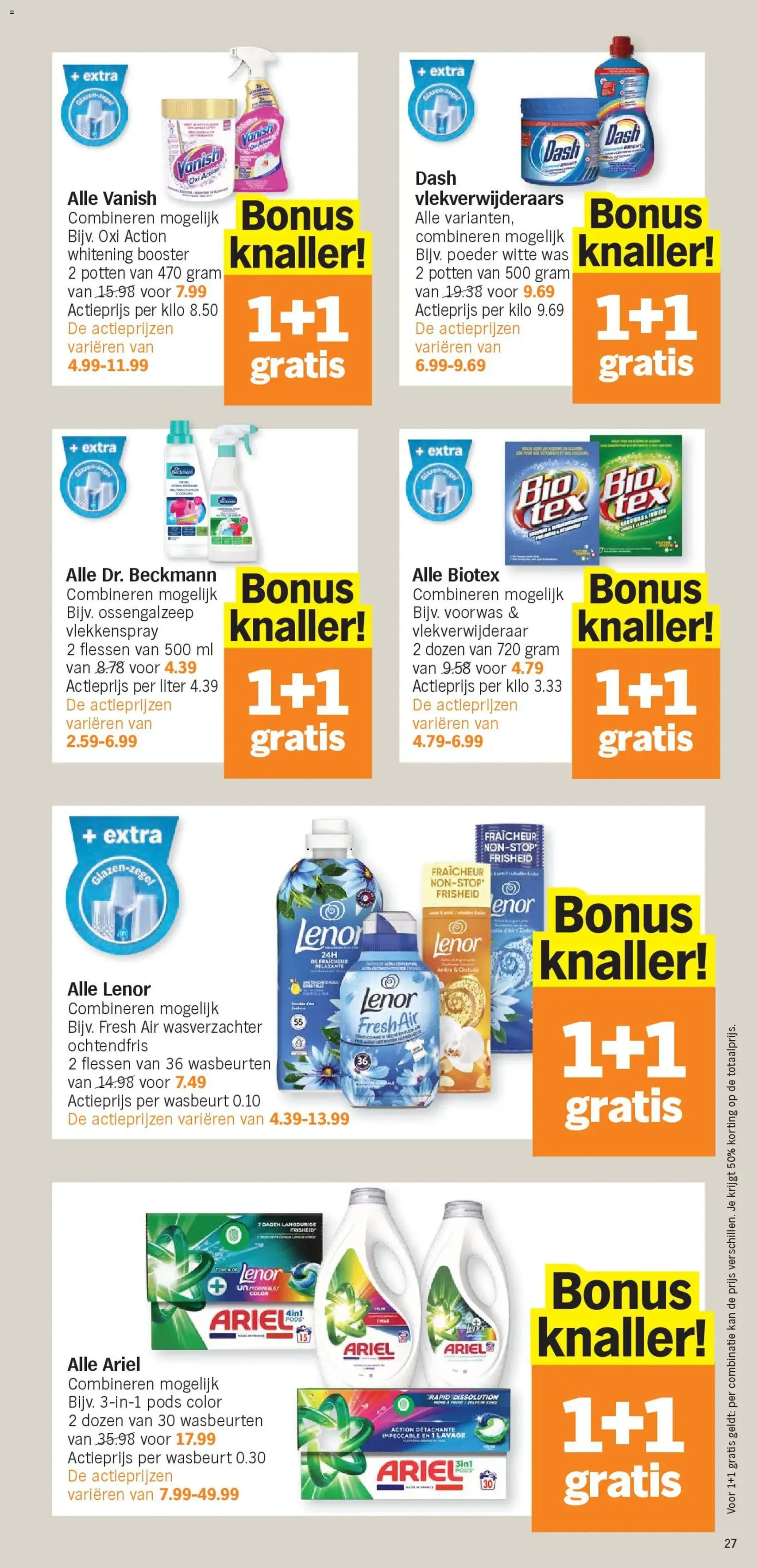 Albert Heijn folder week / de la semaine 46 - geldige folder vanaf 10/11/2025 pagina 27 van 30