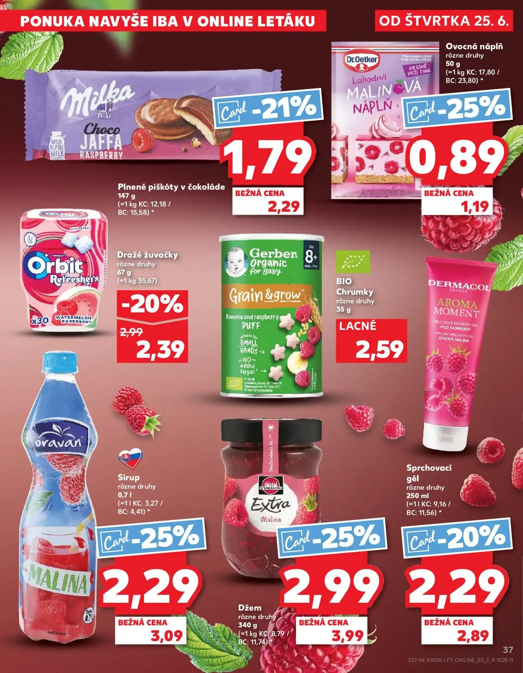 Kaufland SK akciós újság - 2026.06.25. érvényes szórólap 37 oldal 84 oldalból