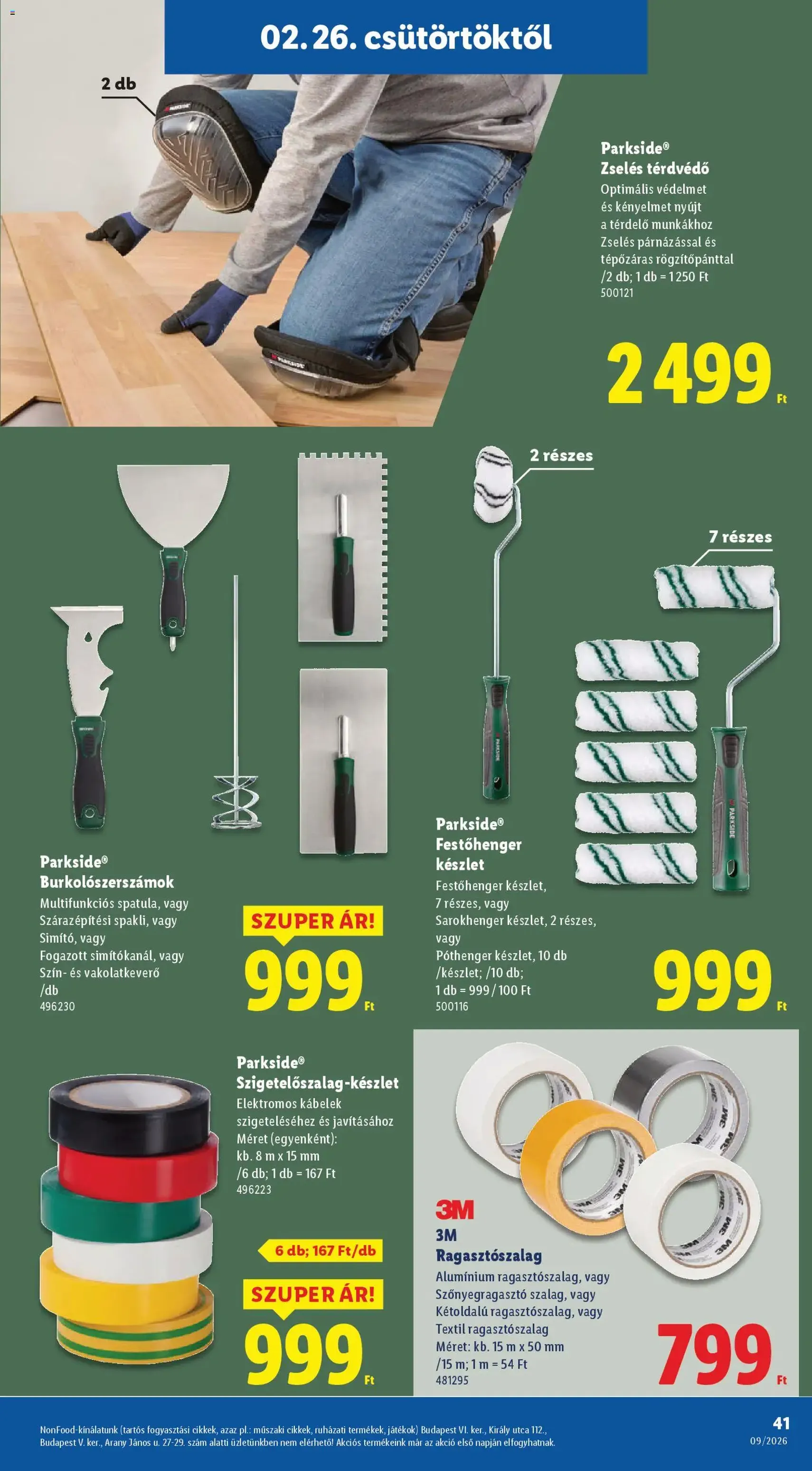 Lidl Akciós újság - 2026.02.26. érvényes szórólap 41 oldal 80 oldalból