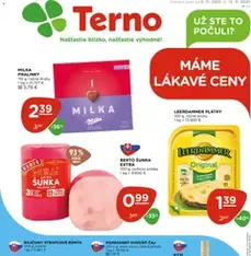 Terno leták - náhľad letáku platný od 06.11.2025