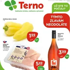 Terno leták - náhľad letáku platný od 09.07.2026