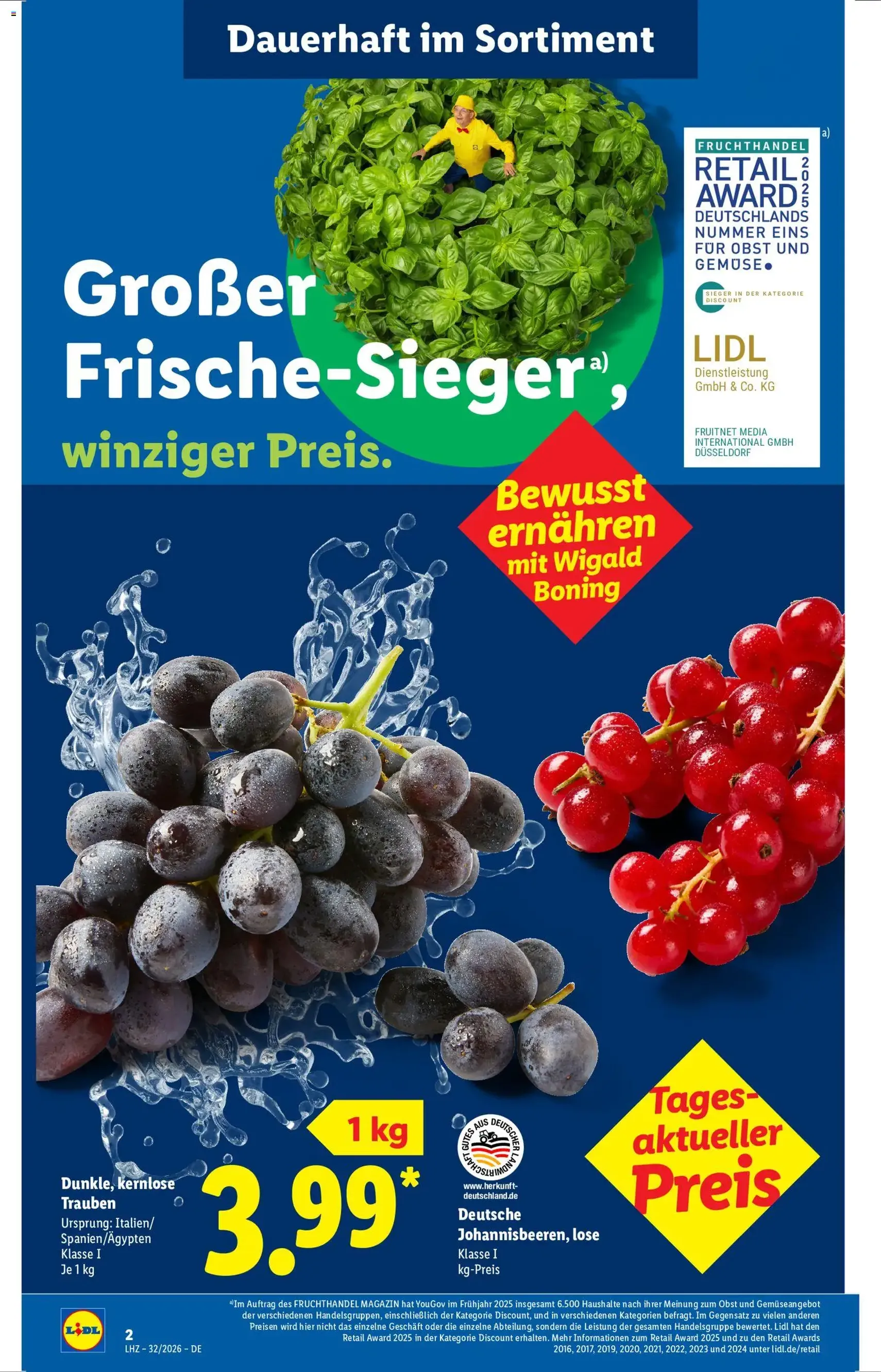 Lidl Prospekt - Gültiger Prospekt ab 03.08.2026, Seite 2 von insgesamt 69