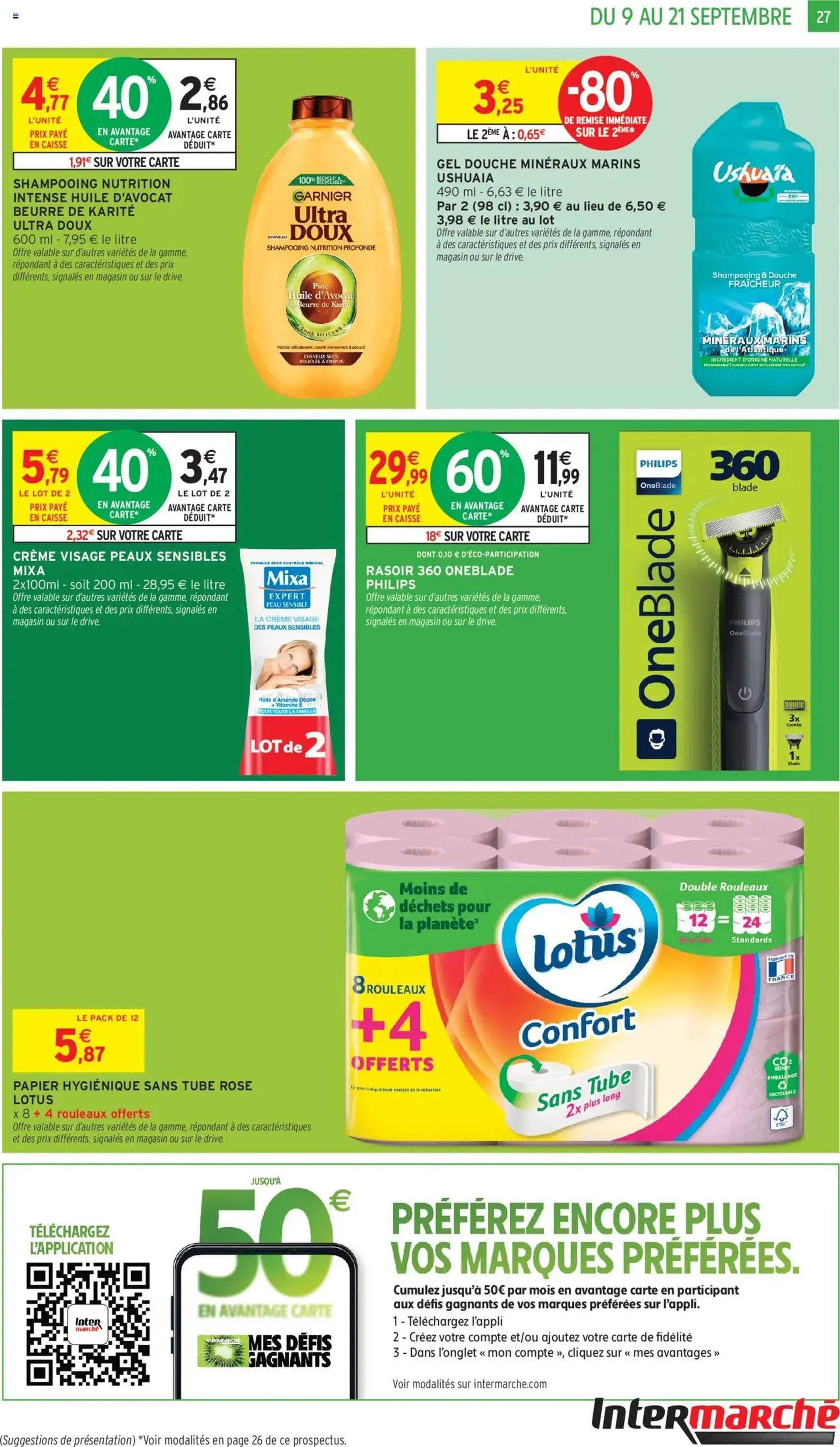 Intermarché - C'est le très gros anniversaire - brochure valable à partir du 09/09/2025, page 27 sur 36 Intermarché - C'est le très gros anniversaire - brochure valable à partir du 09/09/2025, page 27 sur 36