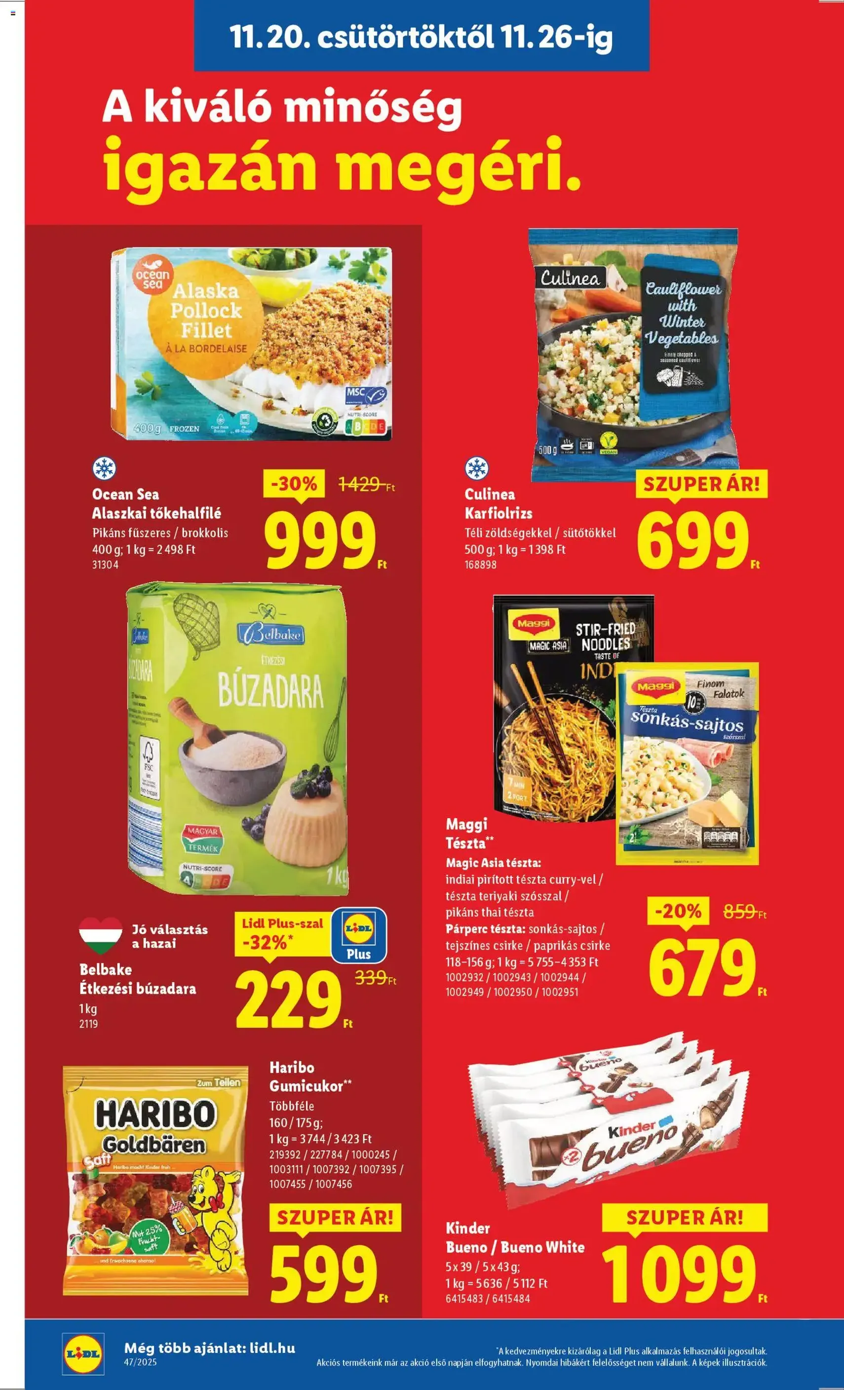 Lidl Black Friday - 2025.11.20. érvényes szórólap 12 oldal 66 oldalból