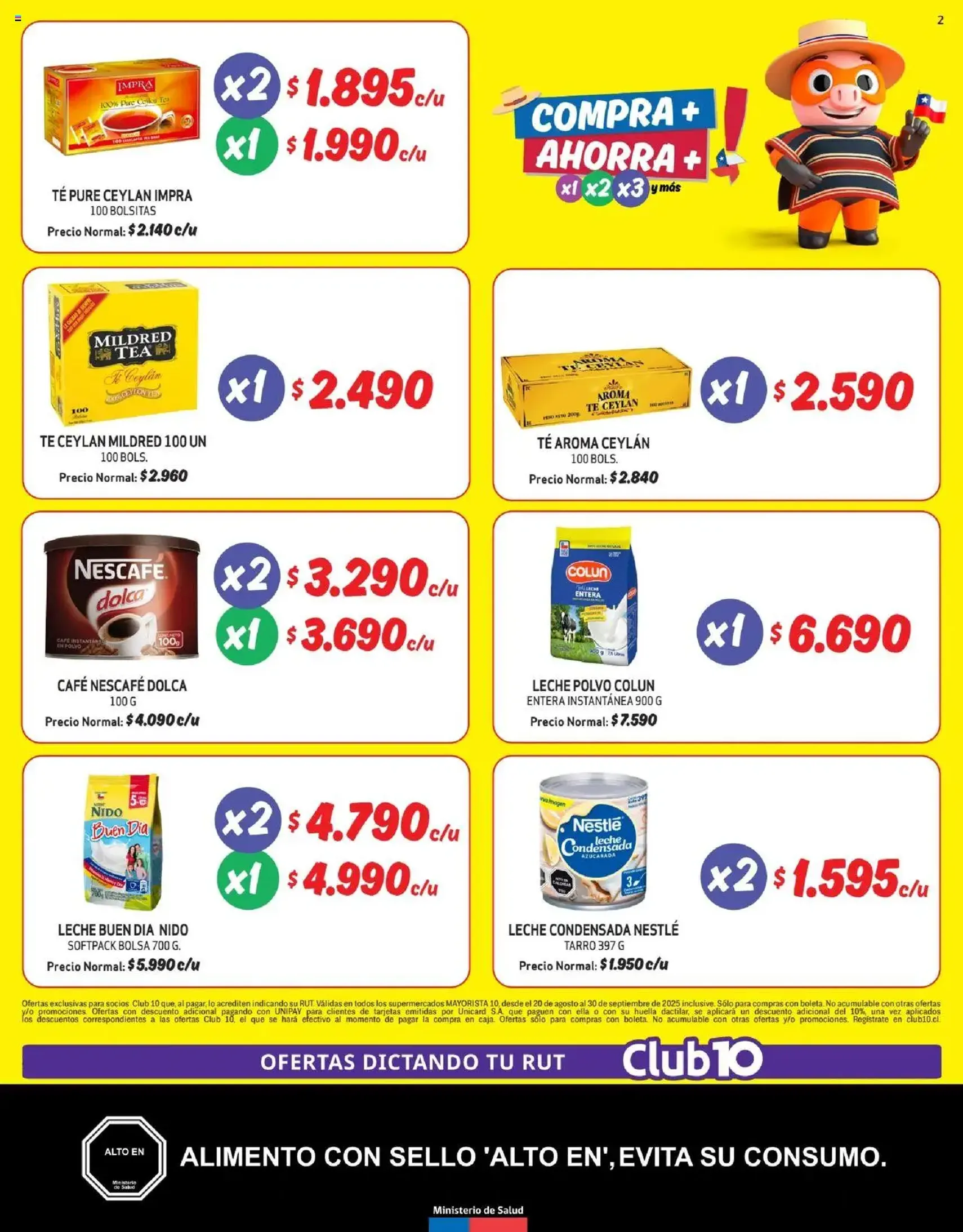 Mayorista 10 Ofertas - folleto válido desde 18.08.2025 página 2 de 18