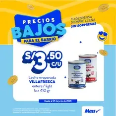 Vista previa del folleto Mass catálogo válido desde 01/06/2026