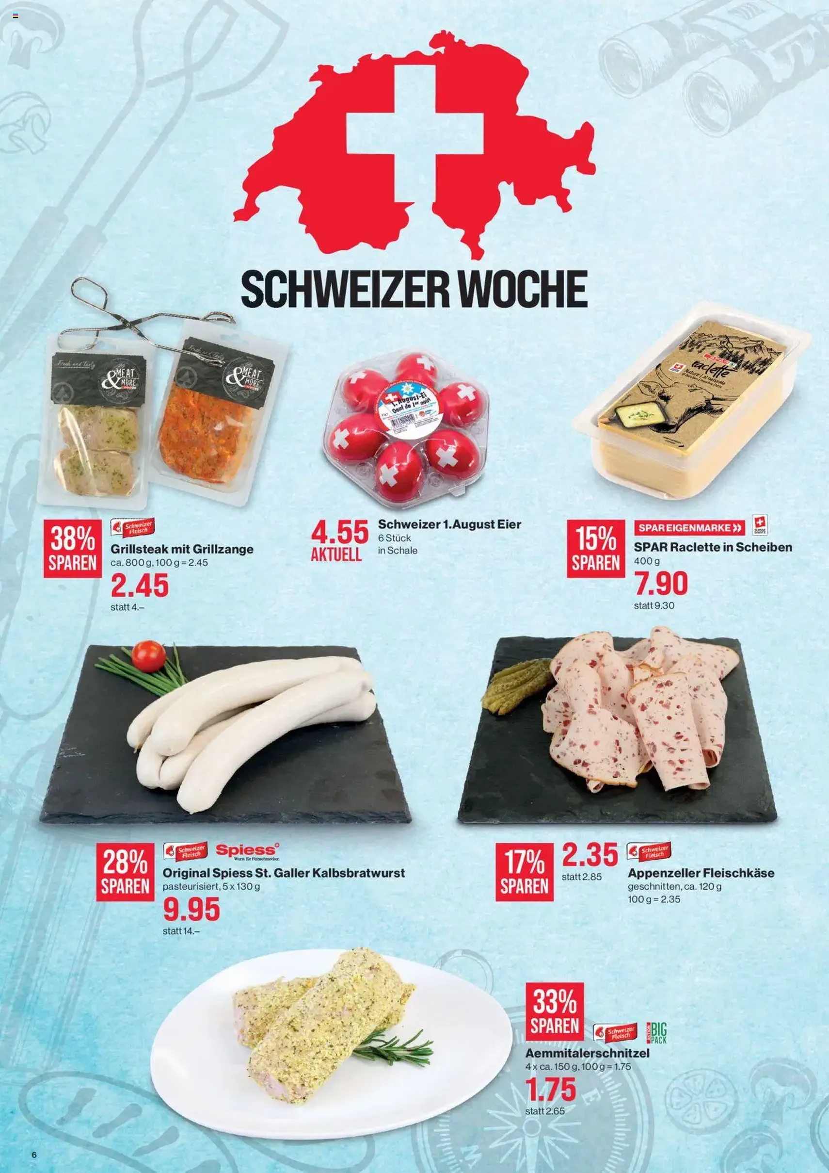 SPAR Aktionen - Gültiger Prospekt ab 24.07.2025, Seite 6 von insgesamt 22 SPAR Aktionen - Gültiger Prospekt ab 24.07.2025, Seite 6 von insgesamt 22