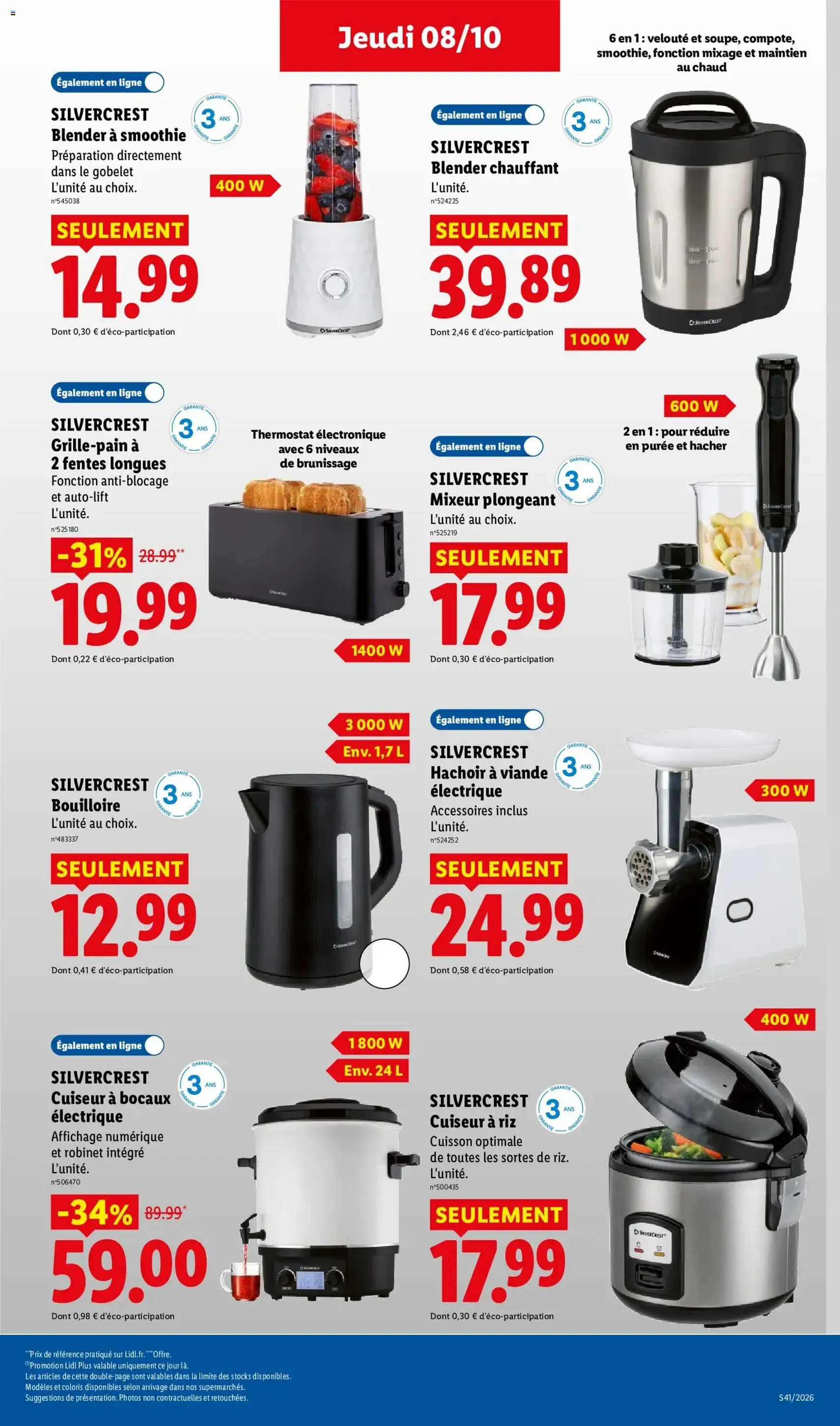 LIDL catalogue - brochure valable à partir du 08/10/2026, page 37 sur 61