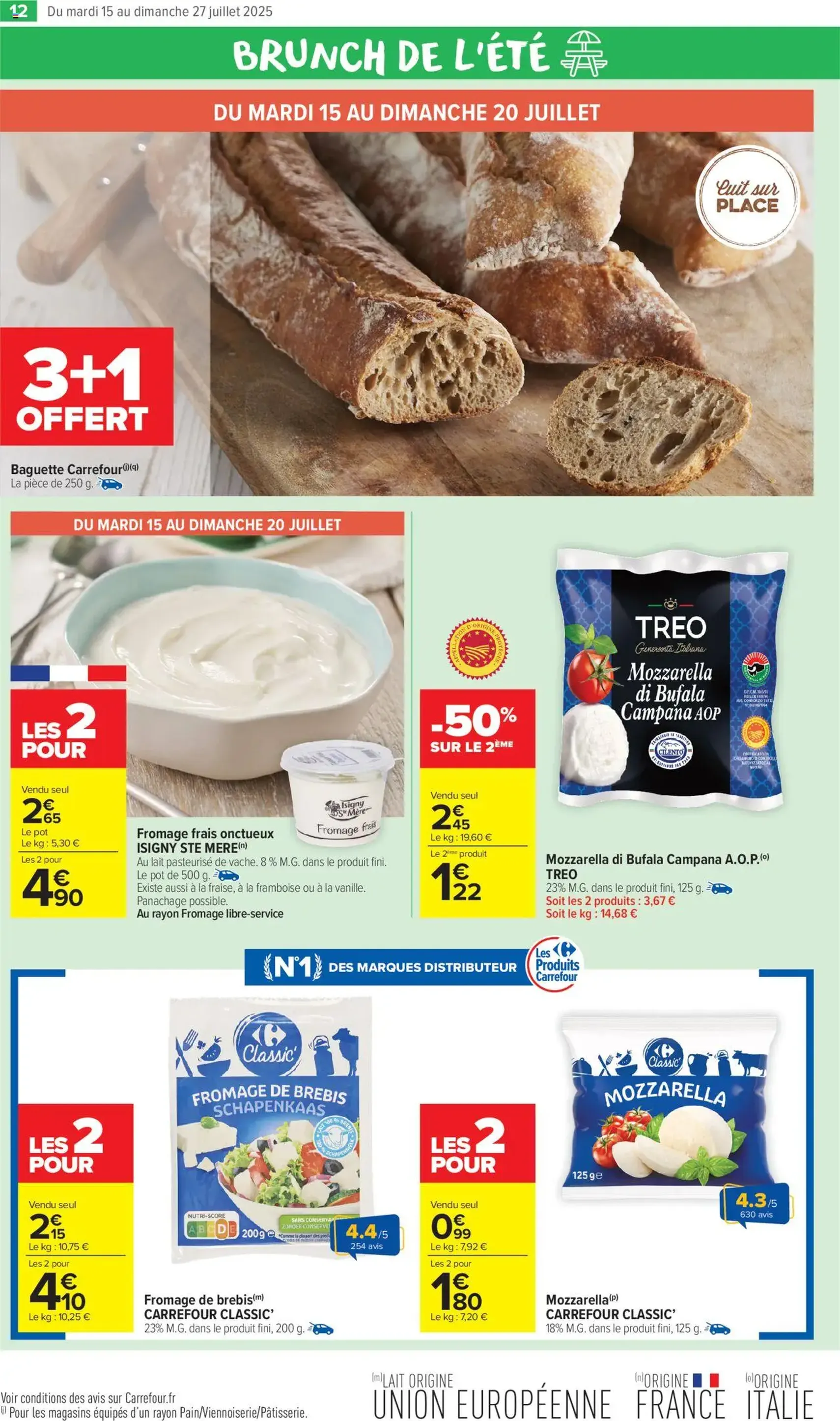 Carrefour Market catalogue semaine 29 - brochure valable à partir du 15/07/2025, page 14 sur 54 Carrefour Market catalogue semaine 29 - brochure valable à partir du 15/07/2025, page 14 sur 54
