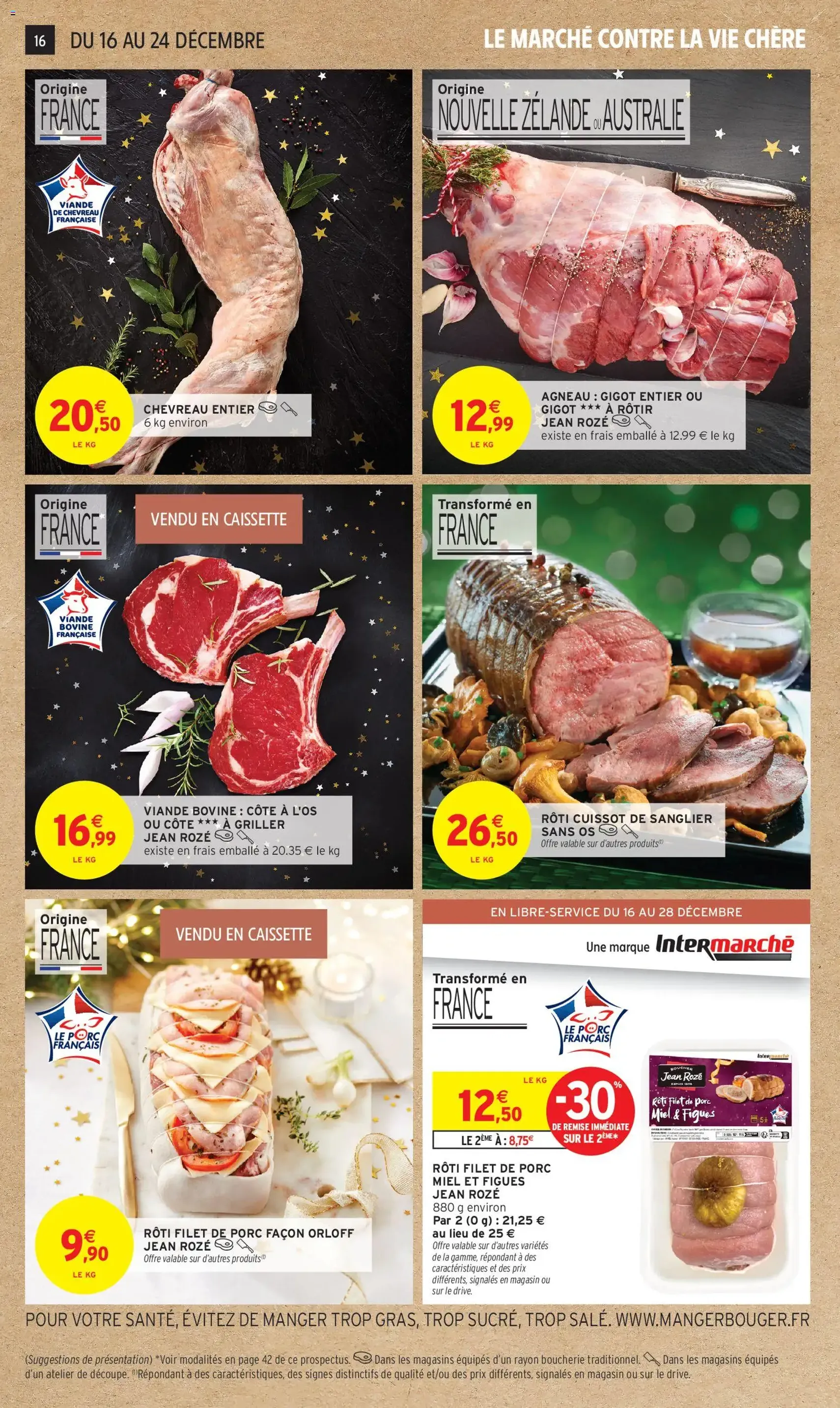 Intermarché catalogue semaine 51 - brochure valable à partir du 16/12/2025, page 16 sur 48