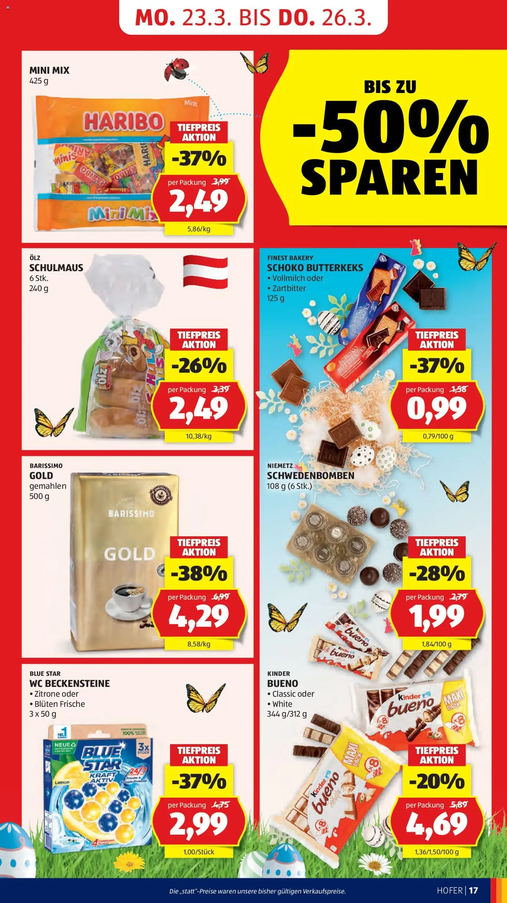 Hofer Flugblatt - Gültiger Prospekt ab 23.03.2026, Seite 23 von insgesamt 49