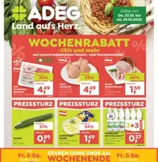 ADEG Flugblatt - Prospekt Vorschau gültig ab 23.10.2025