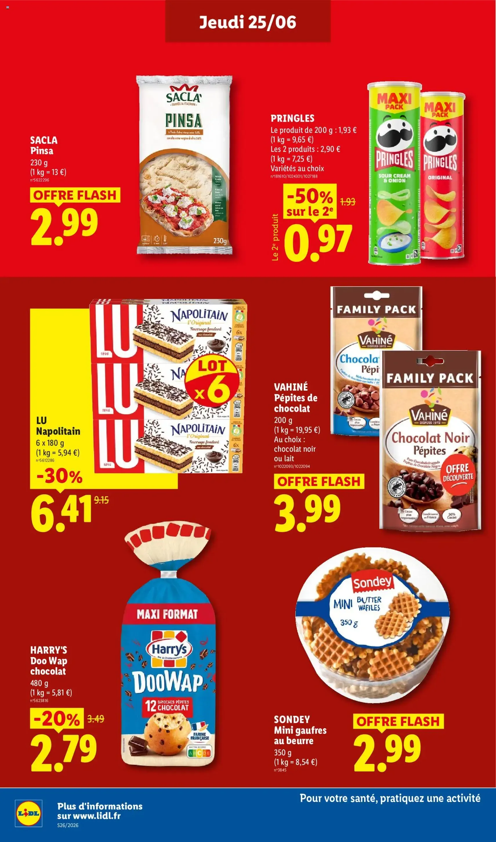 LIDL catalogue - brochure valable à partir du 25/06/2026, page 16 sur 72