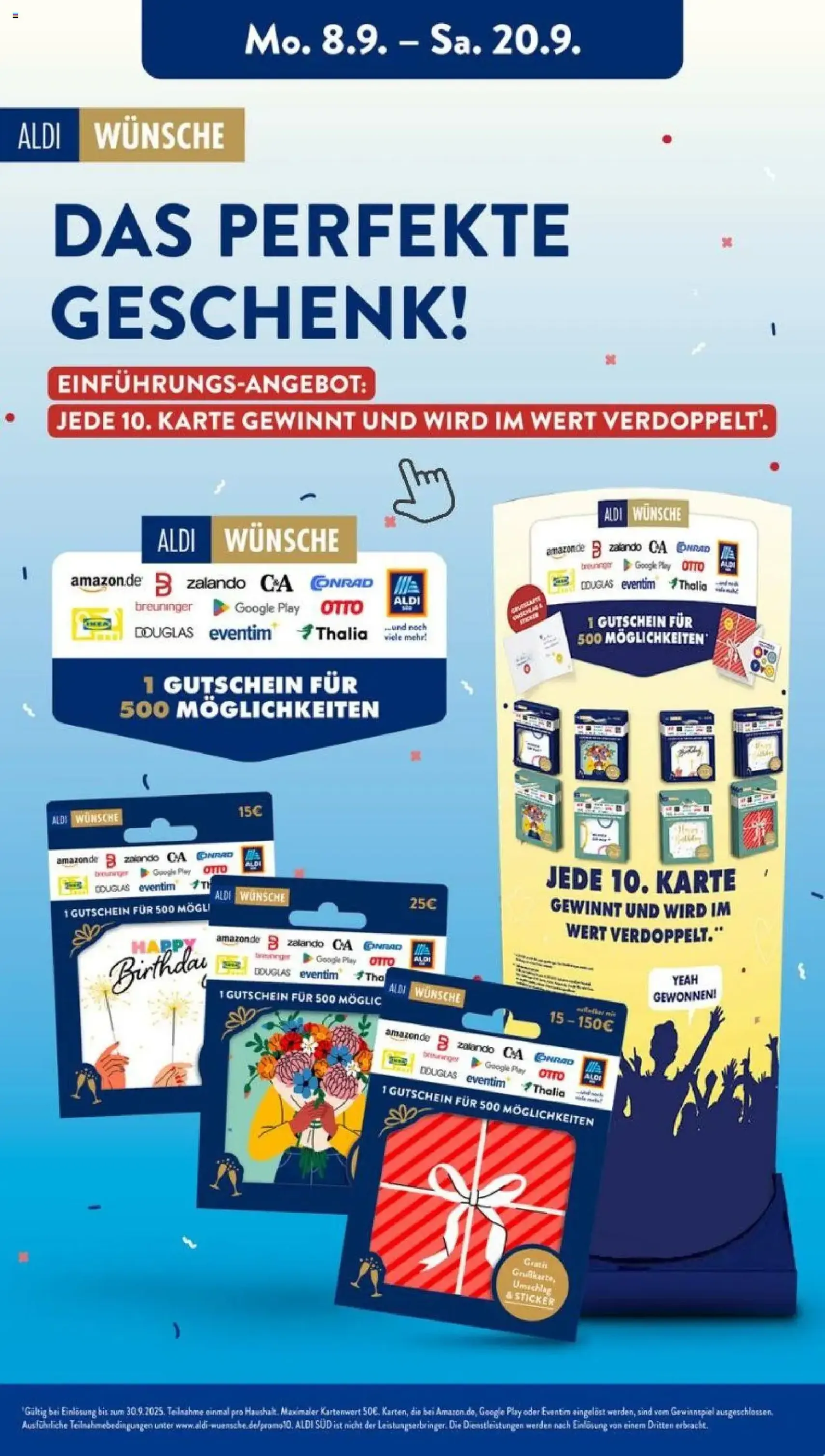 Aldi Süd Prospekt - Gültiger Prospekt ab 15.09.2025, Seite 39 von insgesamt 44 Aldi Süd Prospekt - Gültiger Prospekt ab 15.09.2025, Seite 39 von insgesamt 44