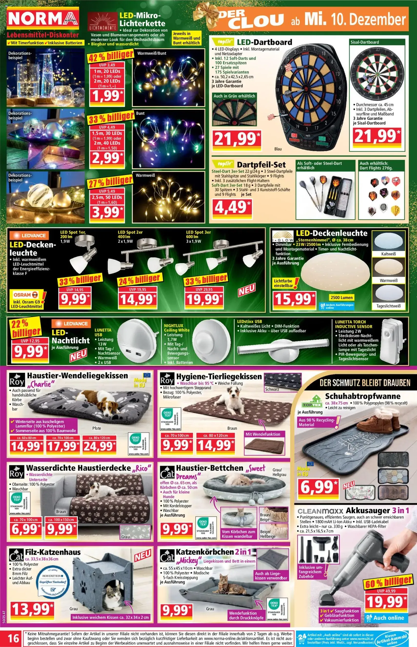 Norma Flugblatt - Gültiger Prospekt ab 08.12.2025, Seite 16 von insgesamt 20