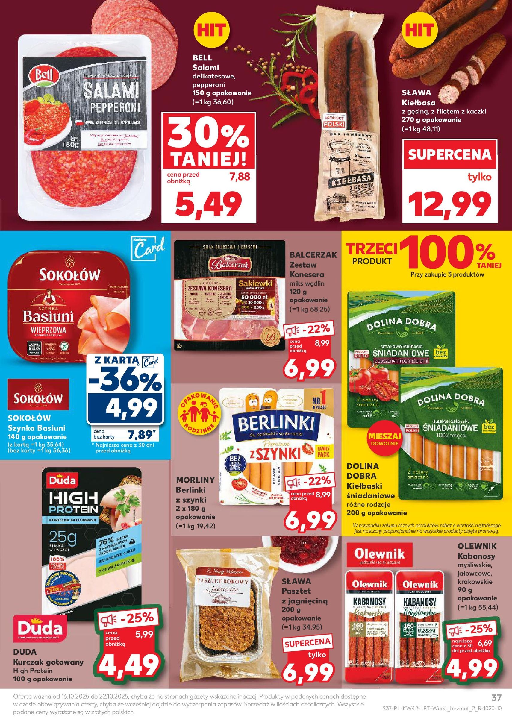 Kaufland gazetka - ważny gazetka od 16.10.2025 strona 37 z 63 Kaufland gazetka - ważny gazetka od 16.10.2025 strona 37 z 63