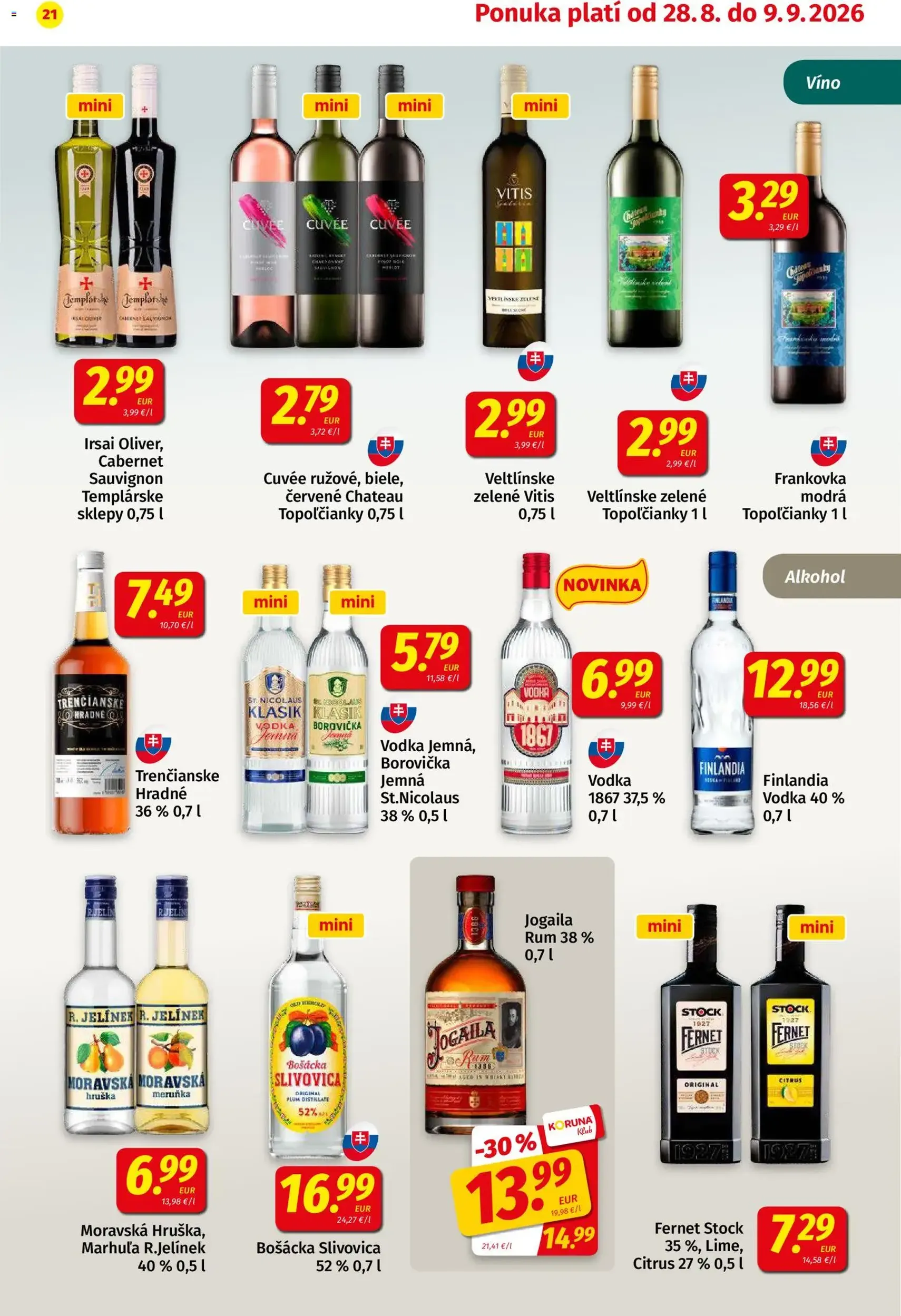 Koruna leták - platný leták od 28.08.2026 strana 21 z 24