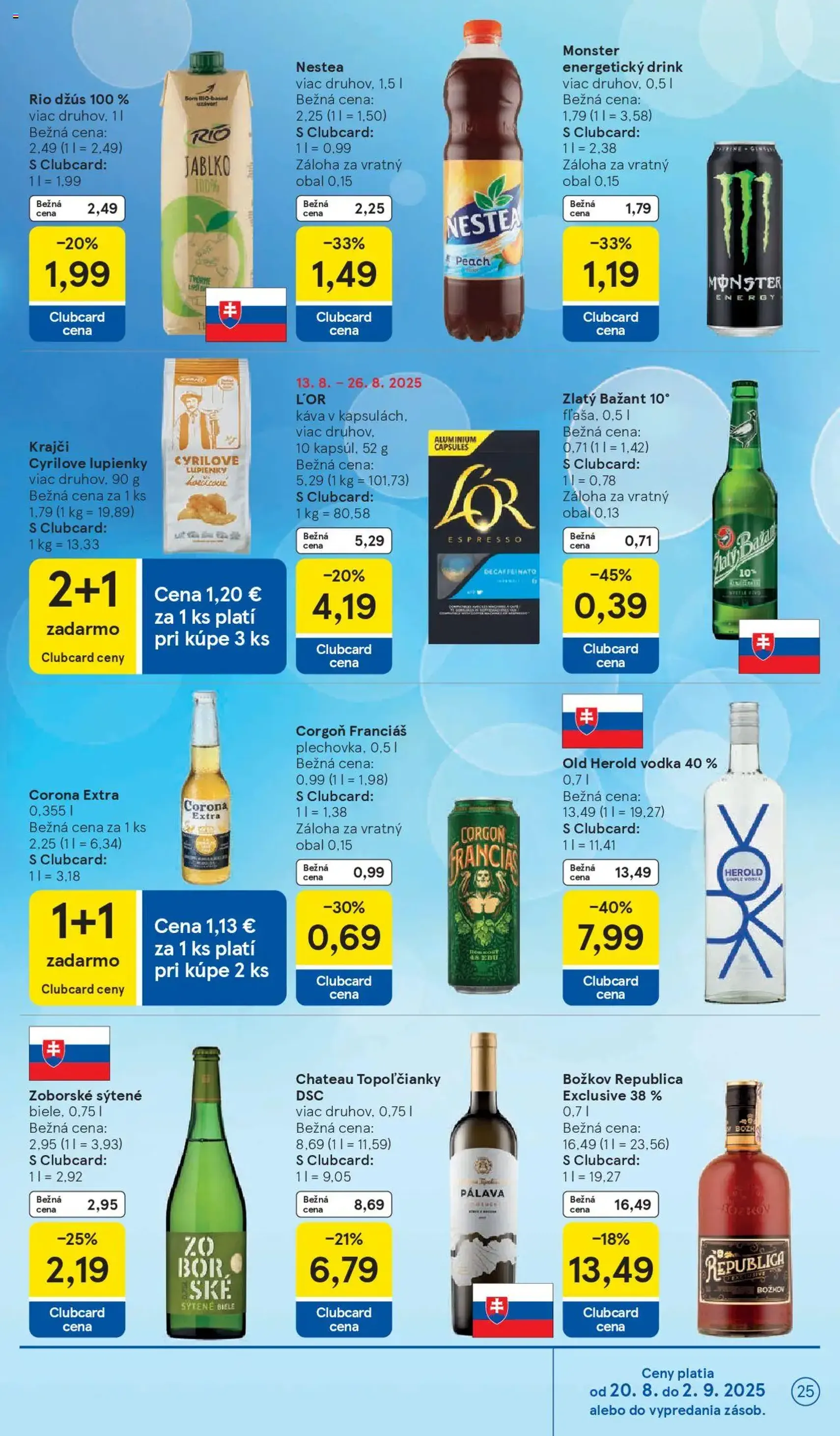 Tesco Hypermarket - leták - platný leták od 20.08.2025 strana 25 z 38