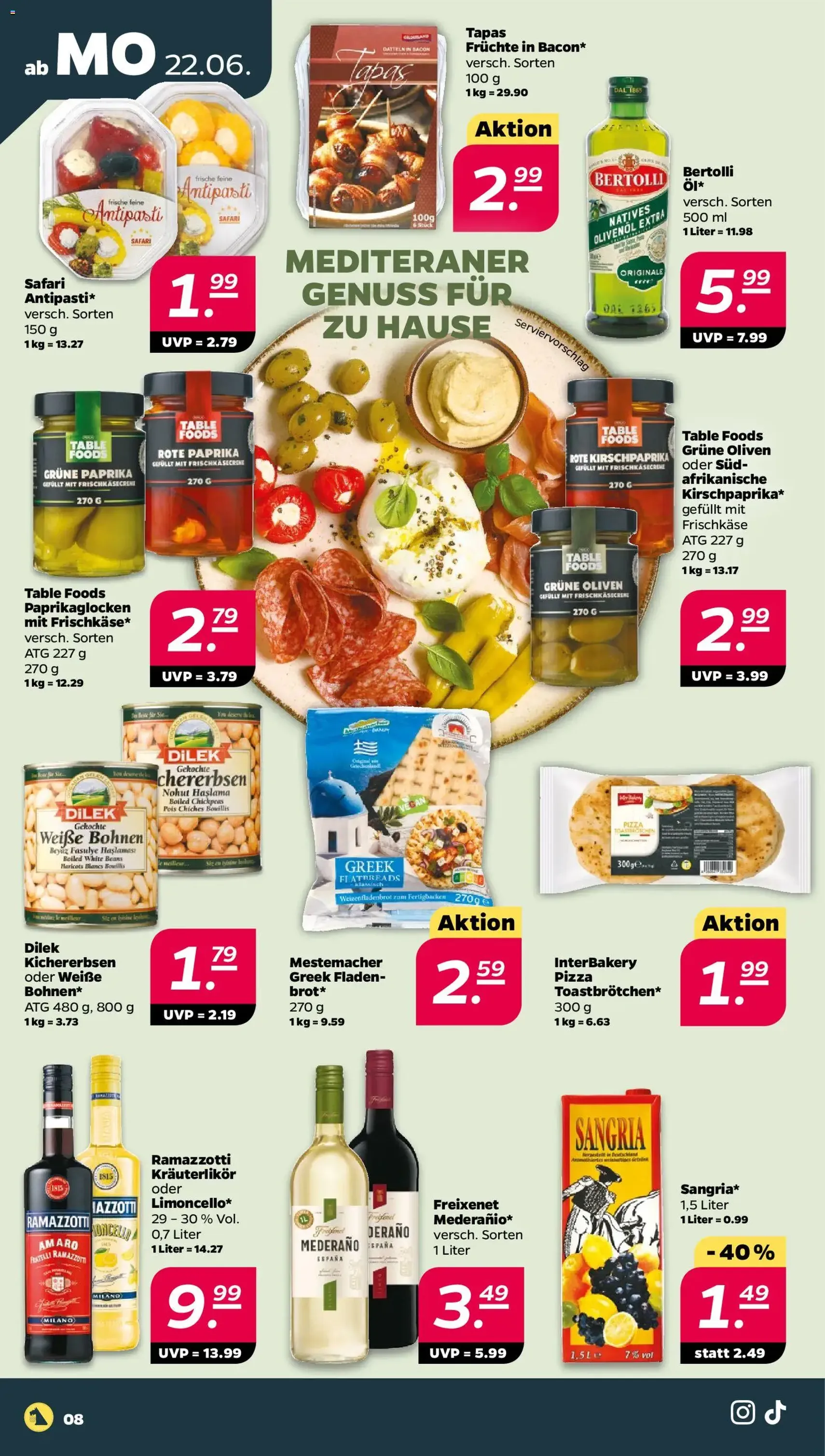 Netto Prospekt - Gültiger Prospekt ab 22.06.2026, Seite 8 von insgesamt 37