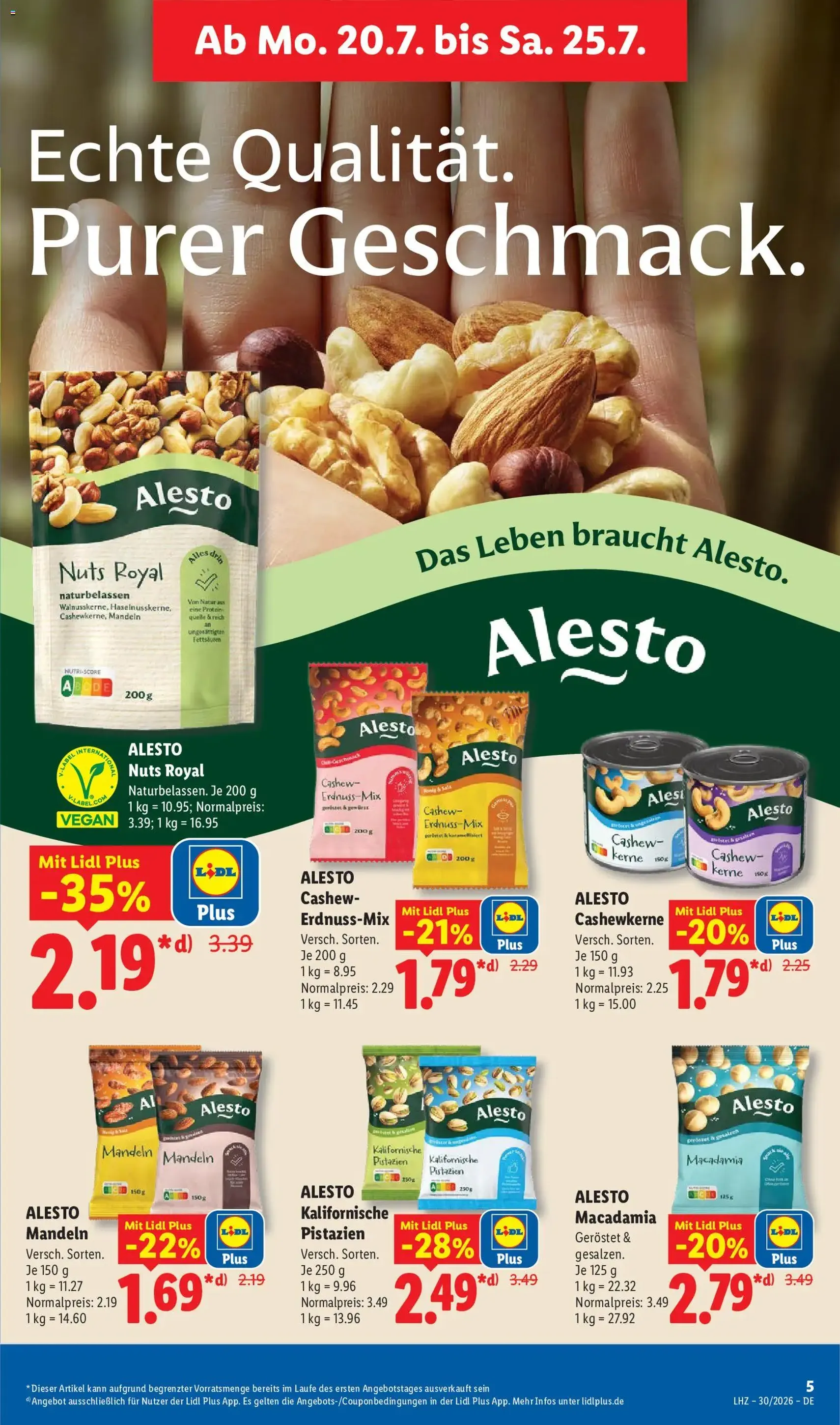 Lidl Prospekt - Gültiger Prospekt ab 20.07.2026, Seite 11 von insgesamt 69