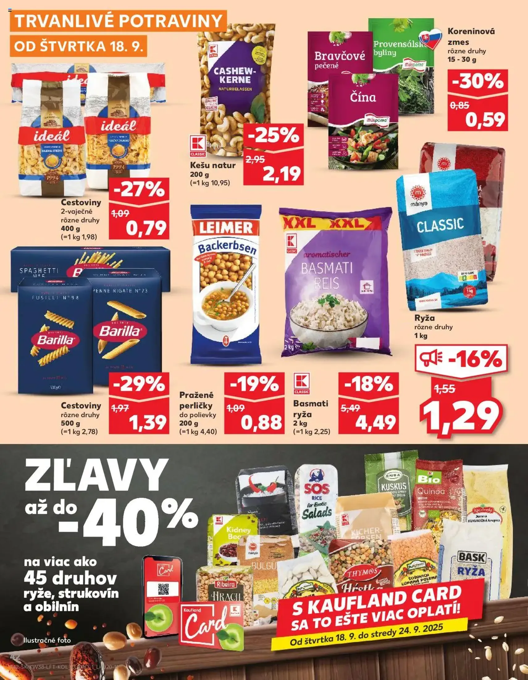 Kaufland Bratislava-Avion - platný leták od 18.09.2025 strana 42 z 76