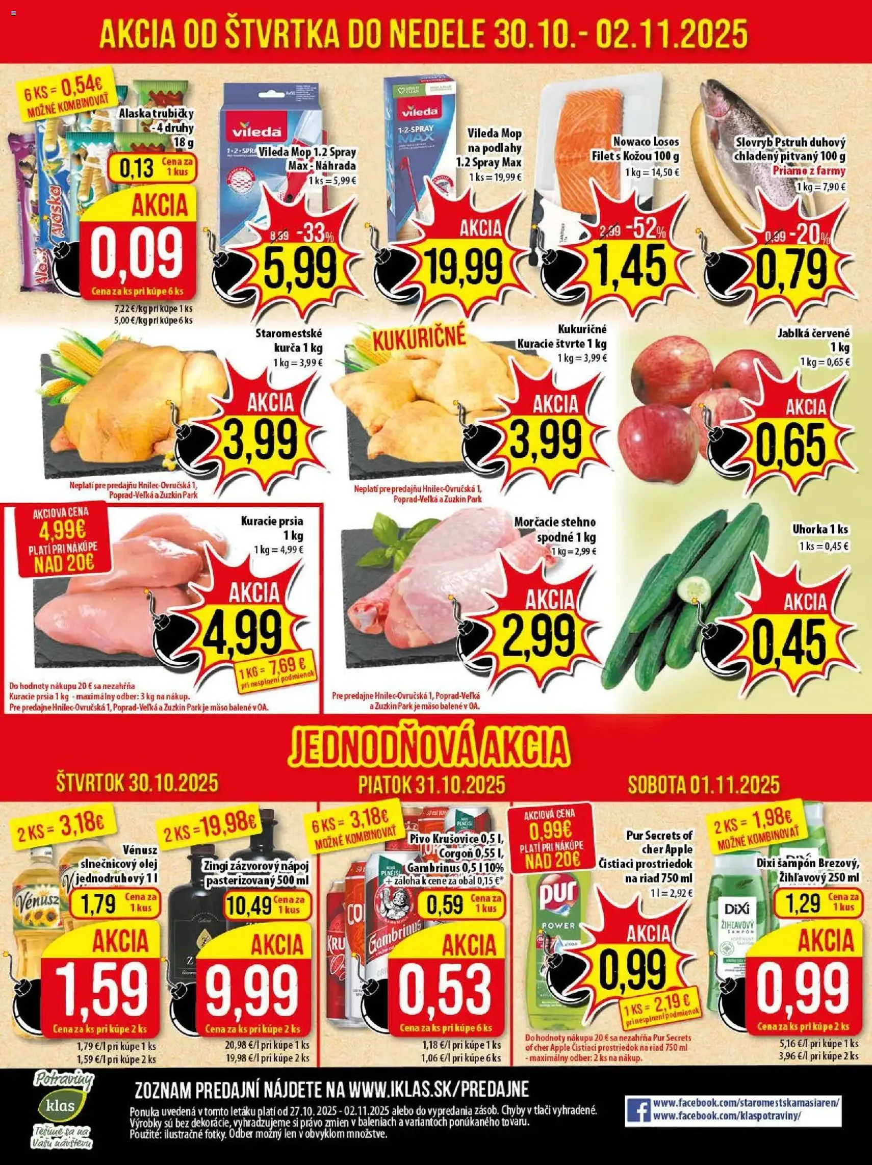 Klas leták - platný leták od 27.10.2025 strana 25 z 25 Klas leták - platný leták od 27.10.2025 strana 25 z 25