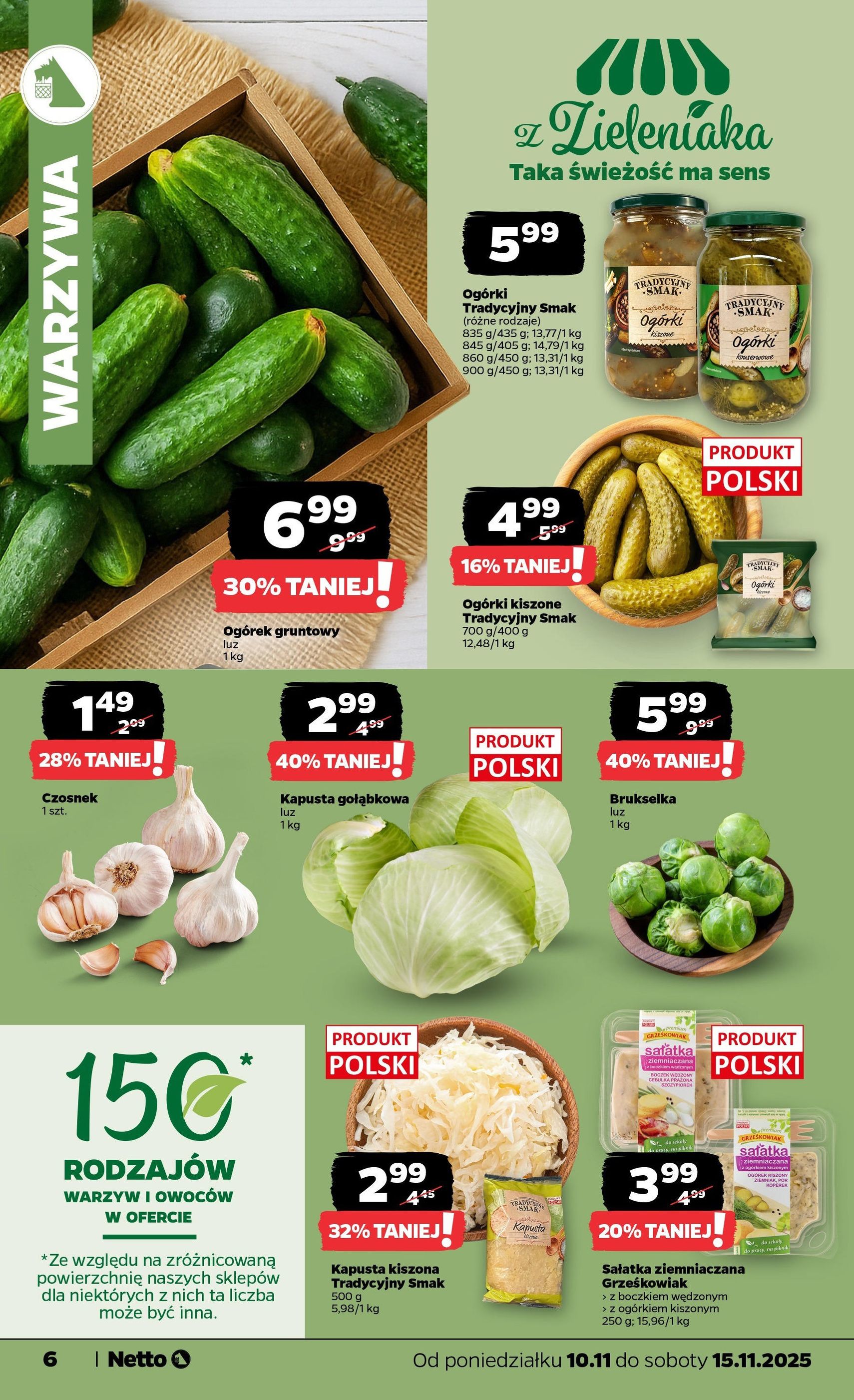 Netto gazetka - Spożywcza - ważny gazetka od 10.11.2025 strona 6 z 32