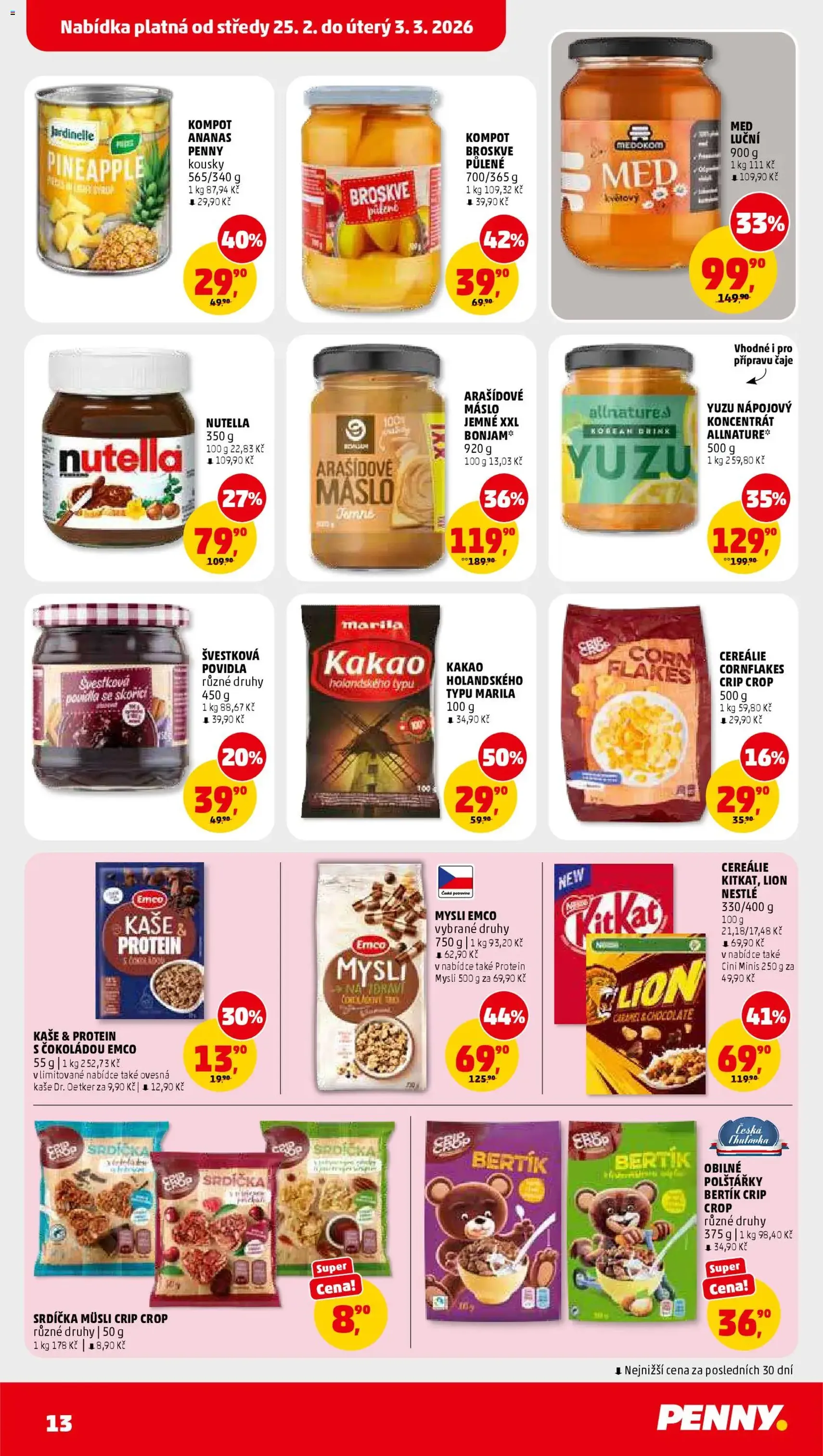 Penny Market leták - platný leták od 25.02.2026 strana 13 z 32