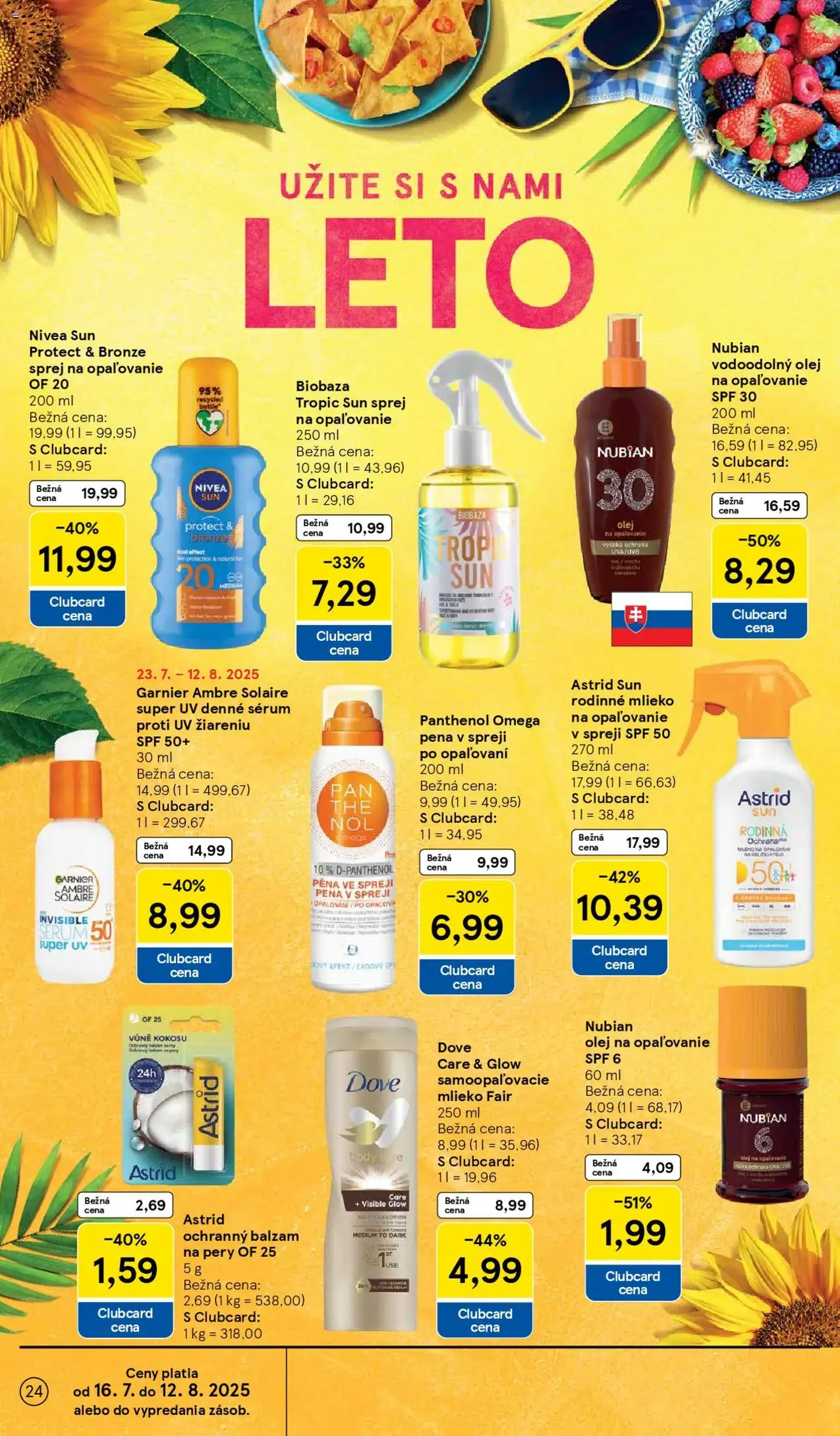 Tesco Hypermarket - leták - platný leták od 30.07.2025 strana 24 z 33 Tesco Hypermarket - leták - platný leták od 30.07.2025 strana 24 z 33