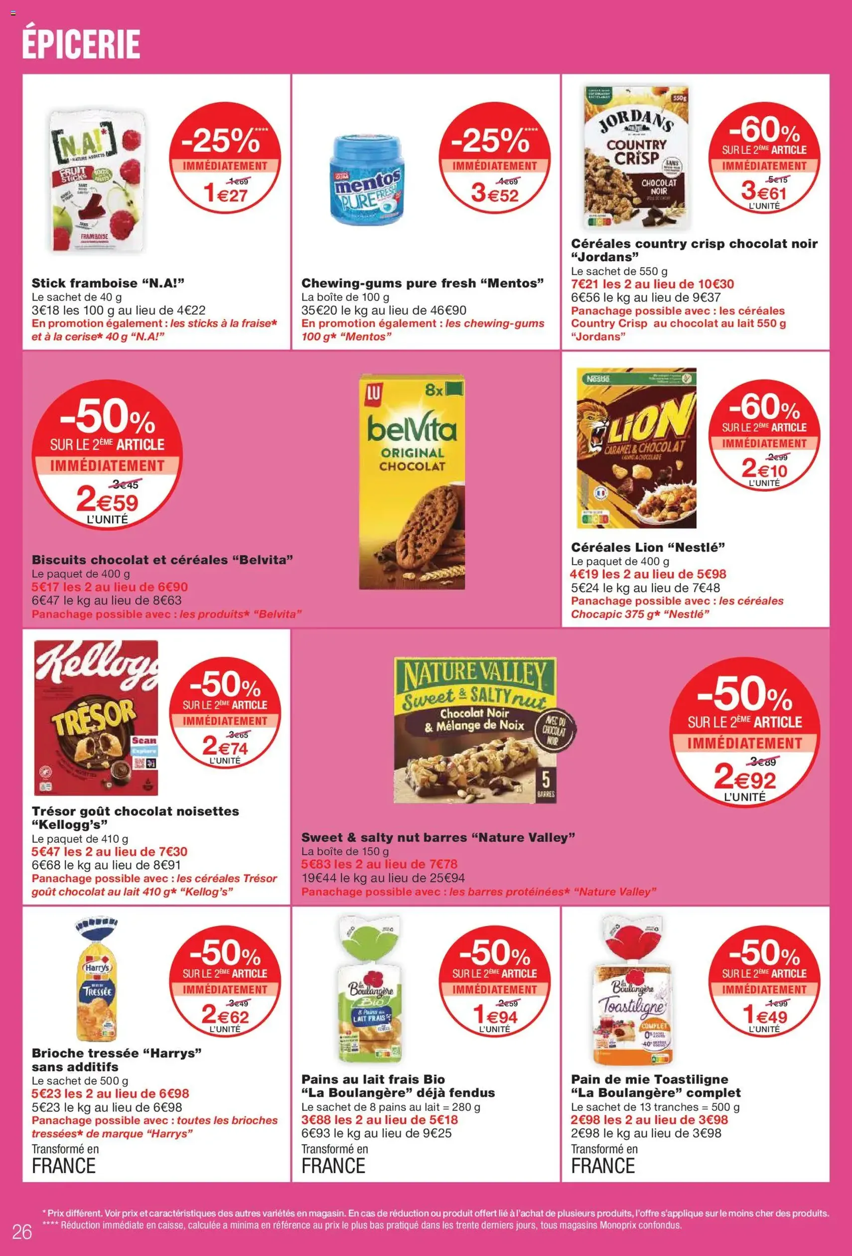 Monoprix catalogue - brochure valable à partir du 08/04/2026, page 26 sur 50