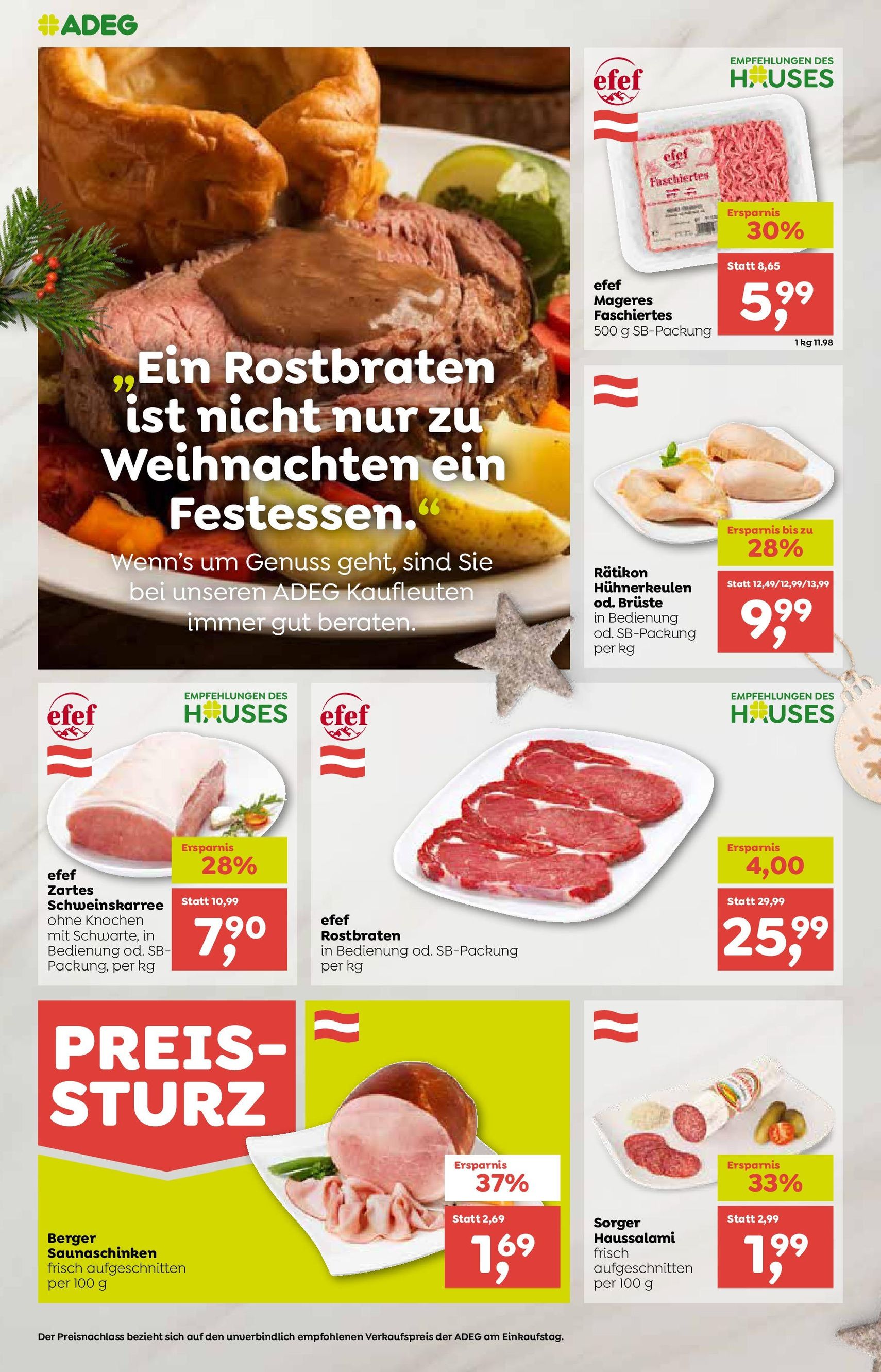 ADEG Wolfurt - Gültiger Prospekt ab 04.12.2025, Seite 4 von insgesamt 12