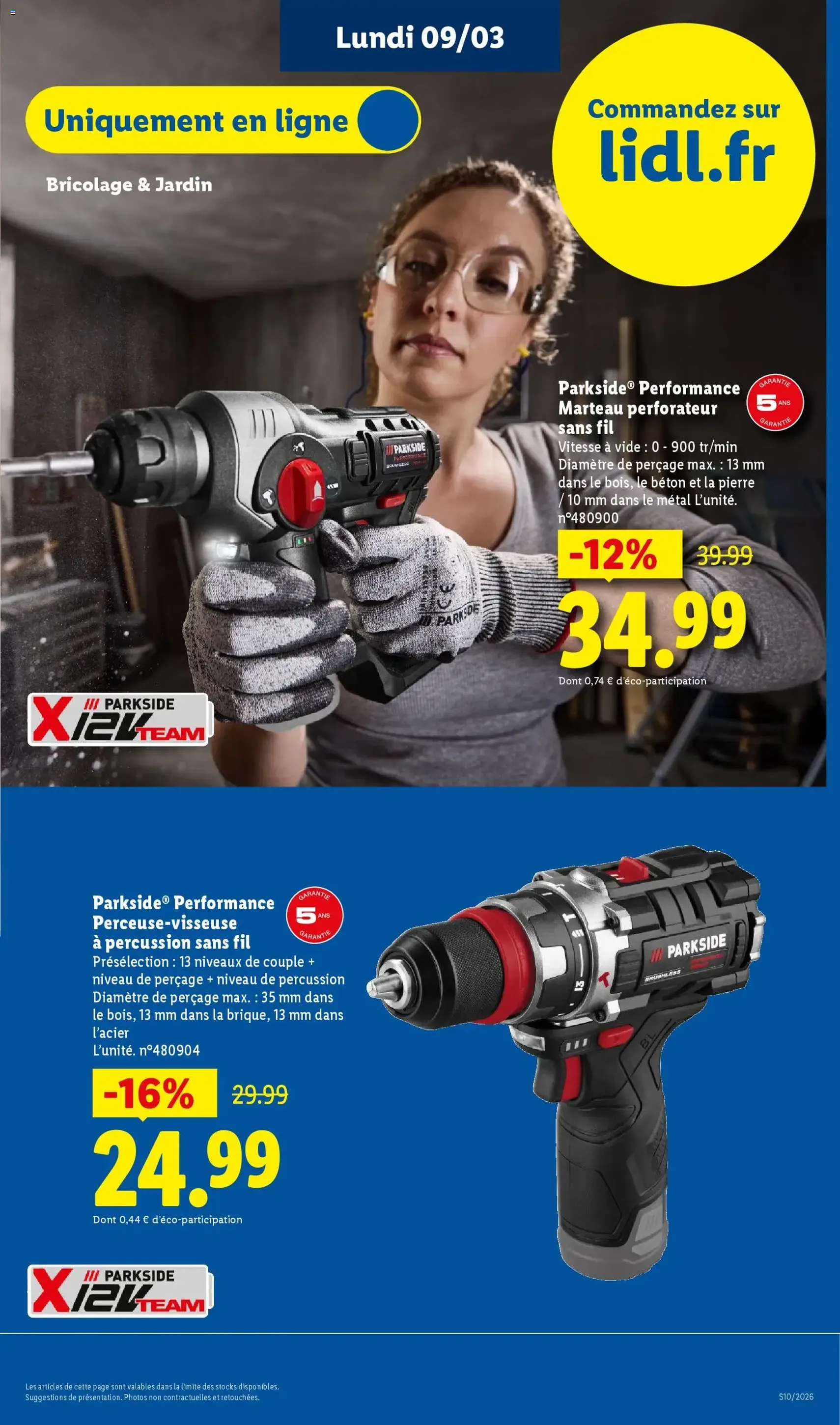 LIDL catalogue semaine 10 - brochure valable à partir du 05/03/2026, page 75 sur 79