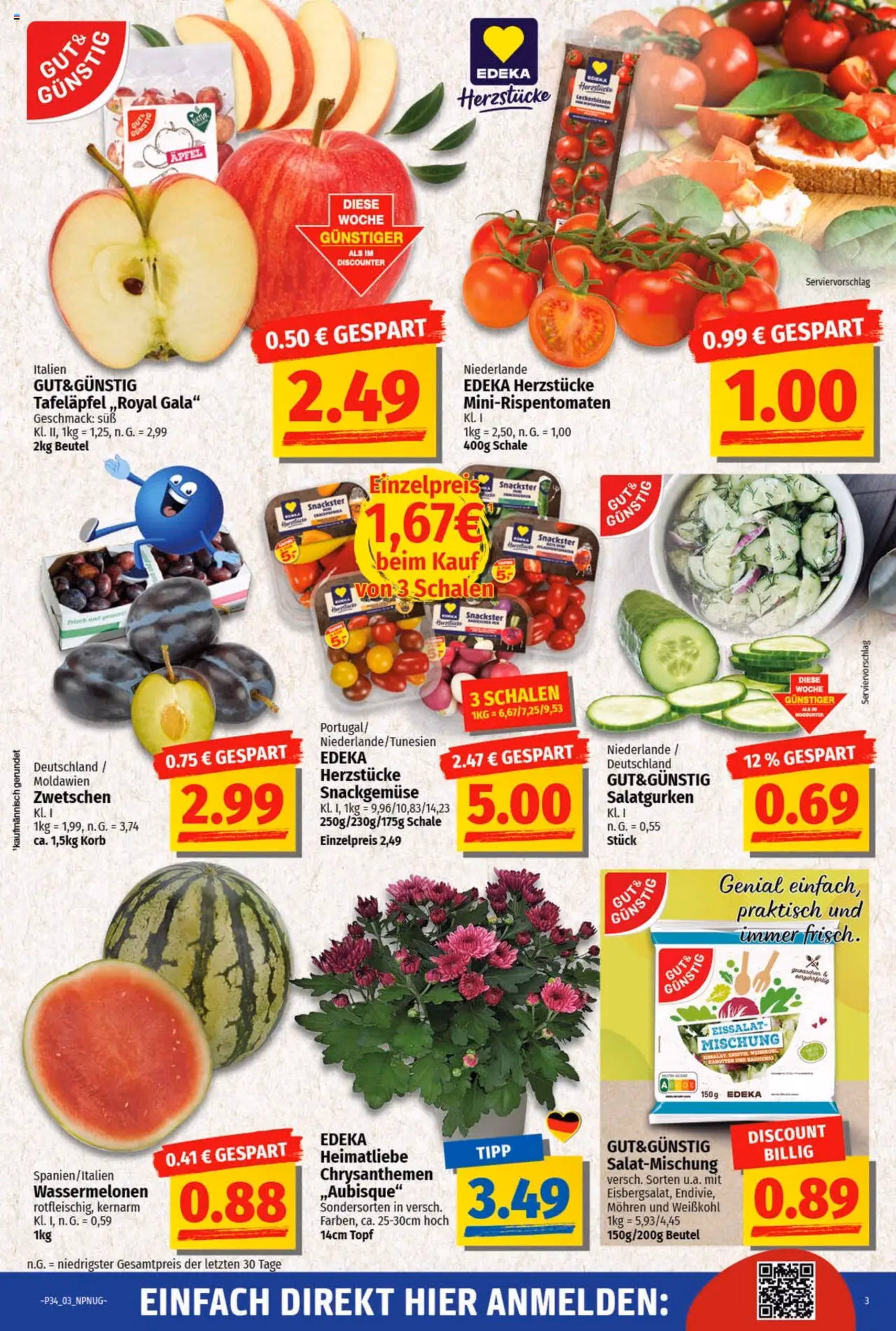 NP Discount Prospekt - Gültiger Prospekt ab 18.08.2025, Seite 3 von insgesamt 12