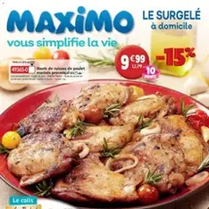 Maximo catalogue - Prévisualisation du catalogue valable à partir du 27/04/2026