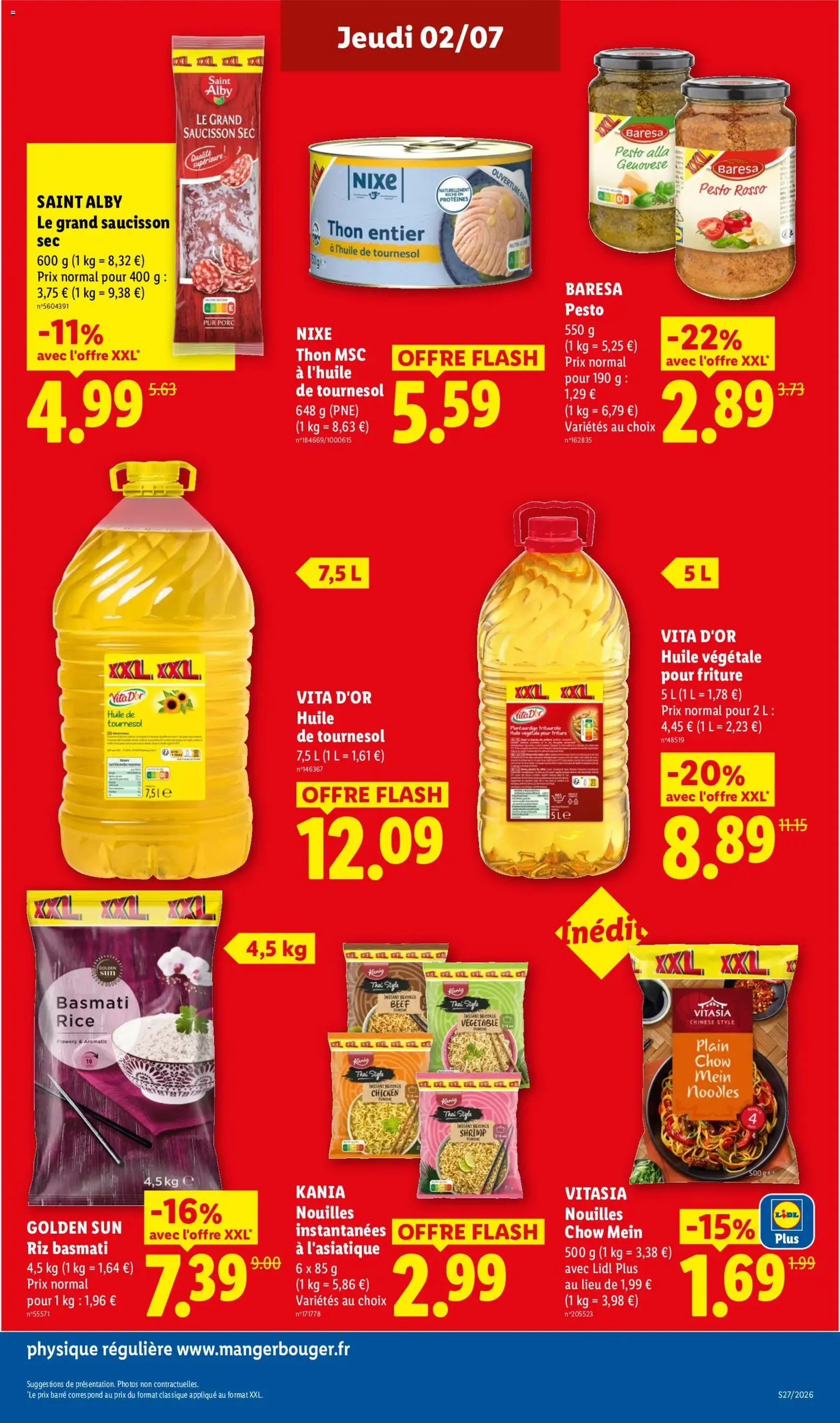 LIDL catalogue - brochure valable à partir du 02/07/2026, page 19 sur 62