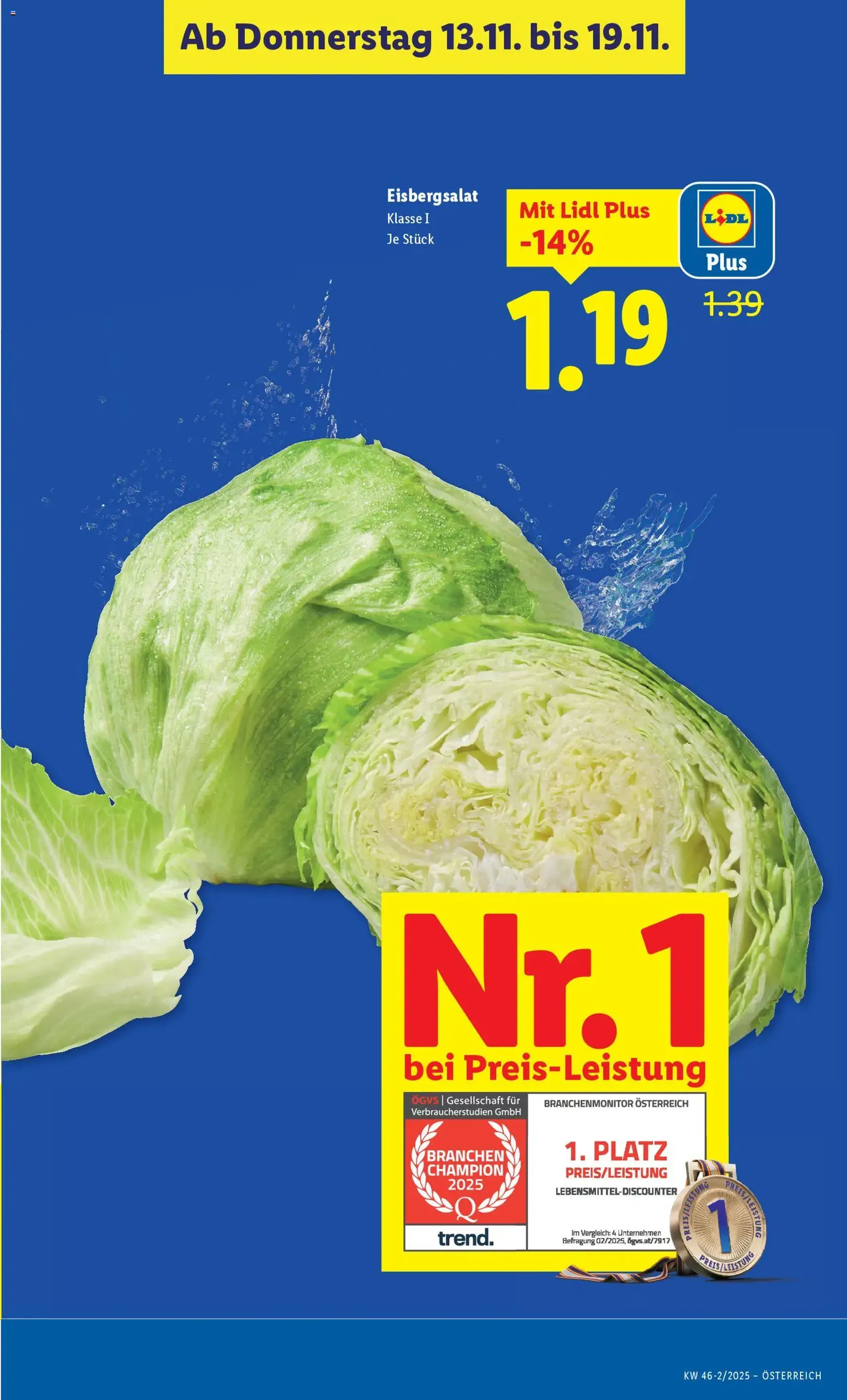 Lidl Flugblatt - Gültiger Prospekt ab 13.11.2025, Seite 3 von insgesamt 46