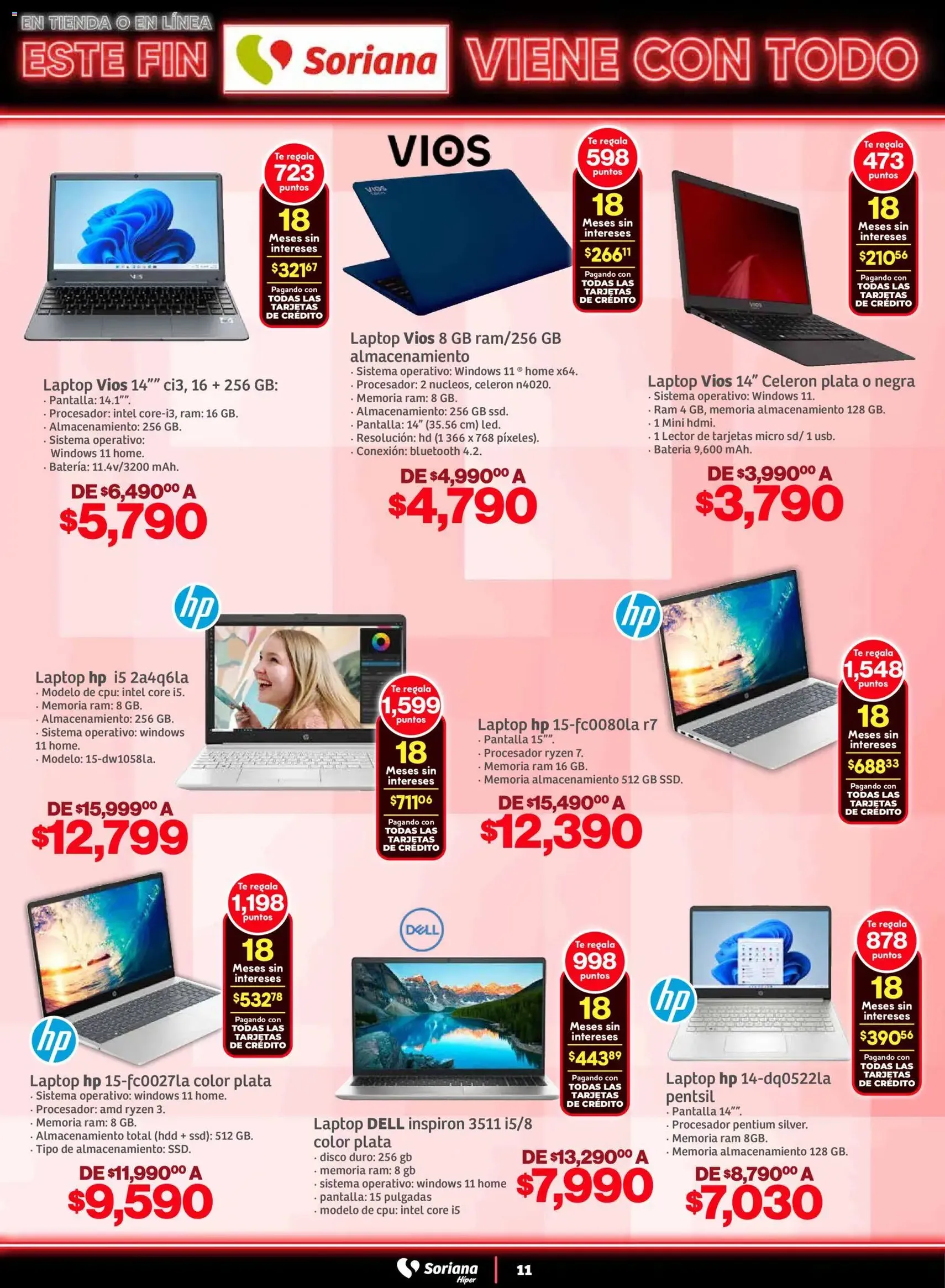 Soriana - Este fin Soriana viene con todo Híper Nacional - folleto válido desde 29/10/2025 página 11 de 35 Soriana - Este fin Soriana viene con todo Híper Nacional - folleto válido desde 29/10/2025 página 11 de 35