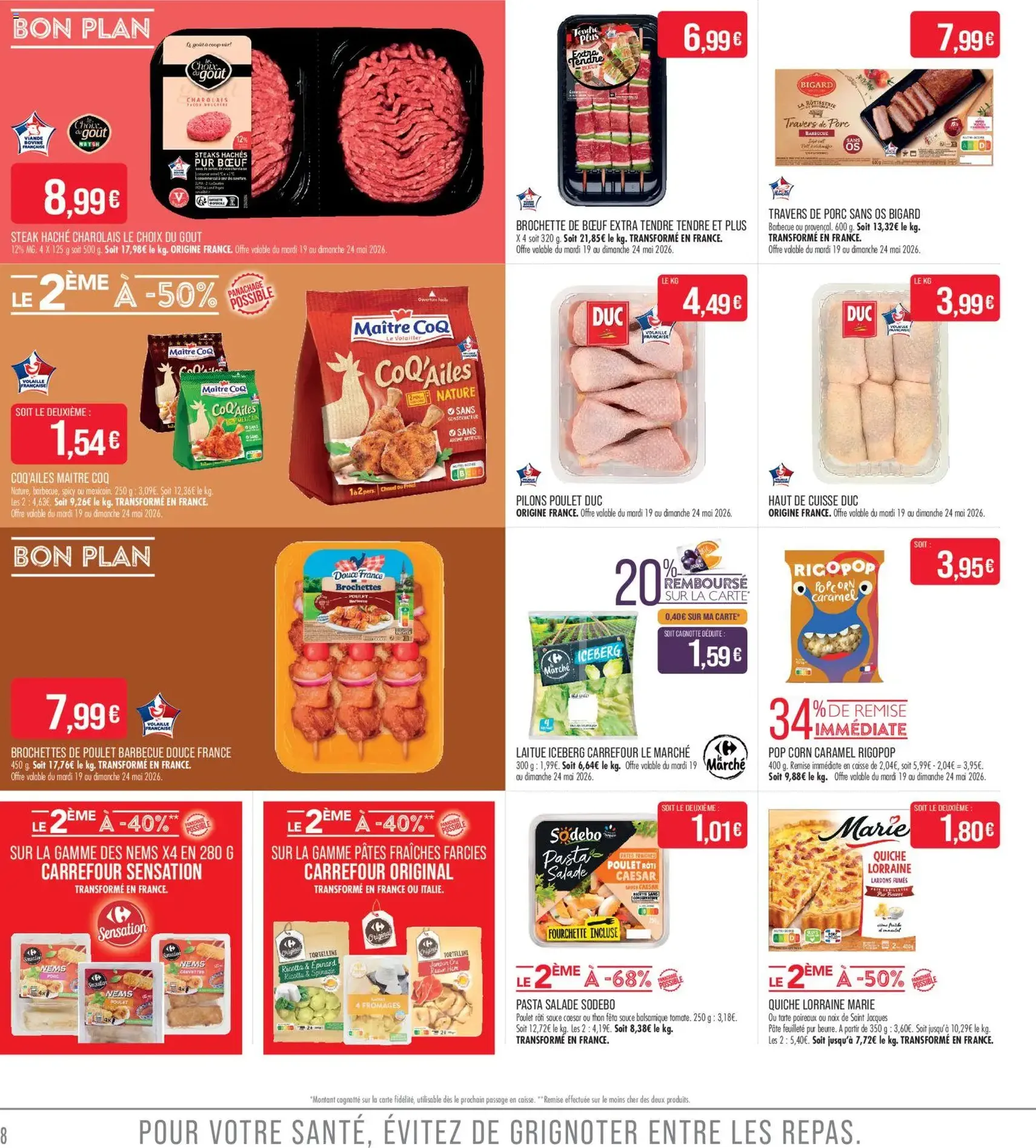 Match Supermarché catalogue - brochure valable à partir du 19/05/2026, page 8 sur 24