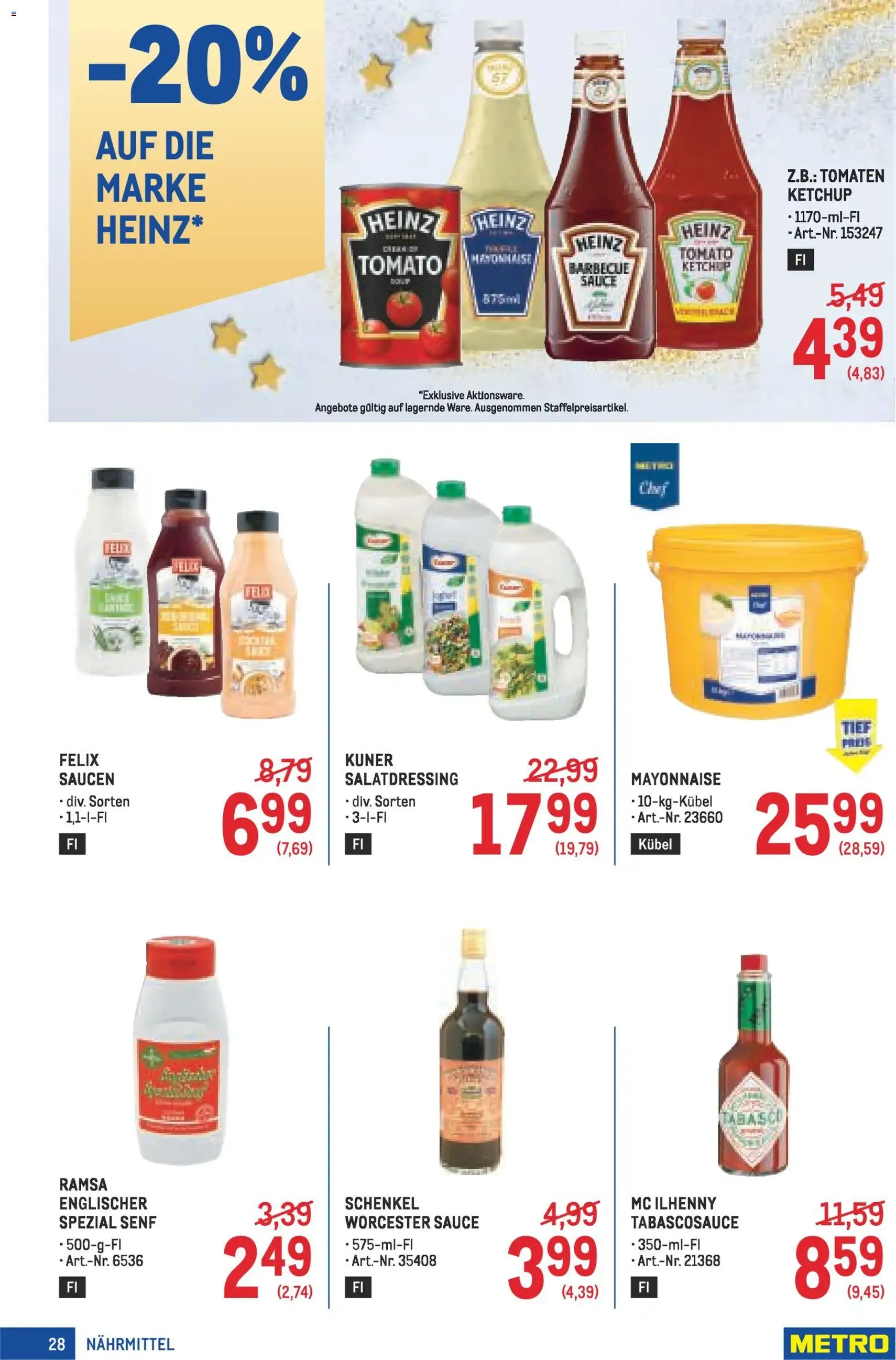 Metro angebote Profi - Gültiger Prospekt ab 27.11.2025, Seite 28 von insgesamt 64