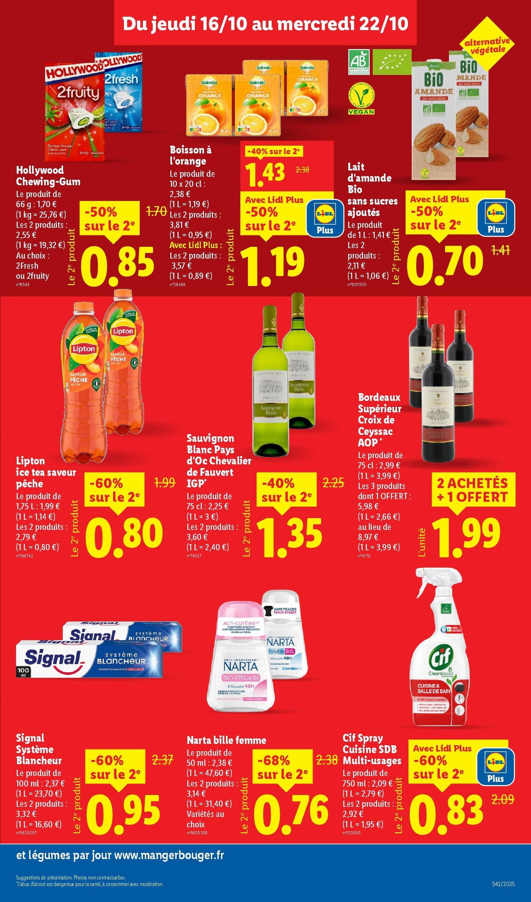 LIDL catalogue semaine 42 - brochure valable à partir du 16/10/2025, page 13 sur 82 LIDL catalogue semaine 42 - brochure valable à partir du 16/10/2025, page 13 sur 82